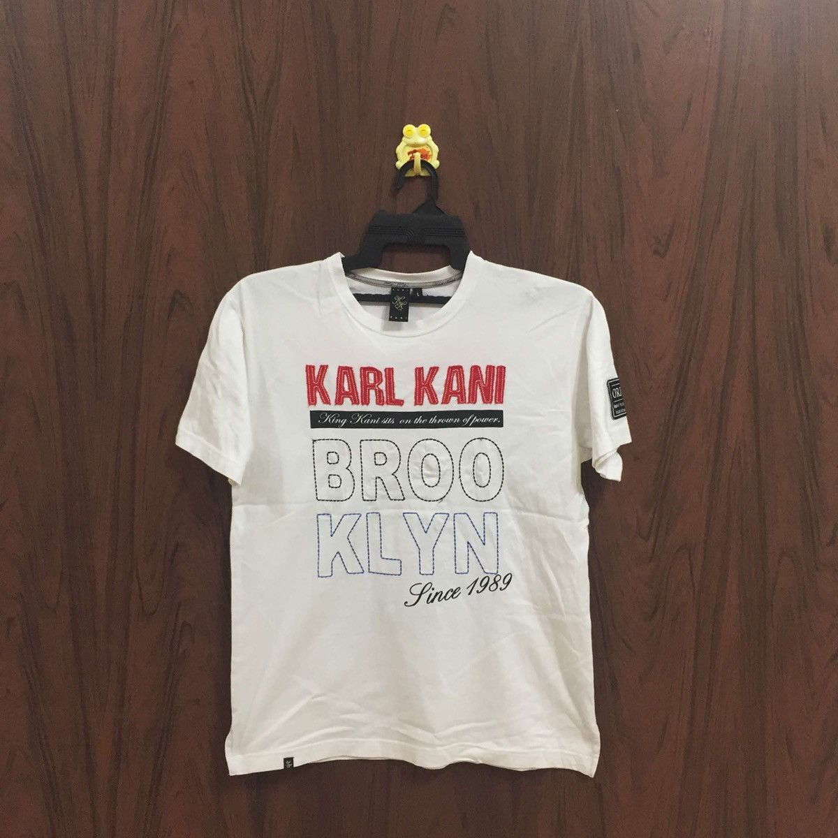 Karl Kani Vintage Karl Kani t shirt embroidered hip hop L fit M Size US M / EU 48-50 / 2 - 1 Thumbnail