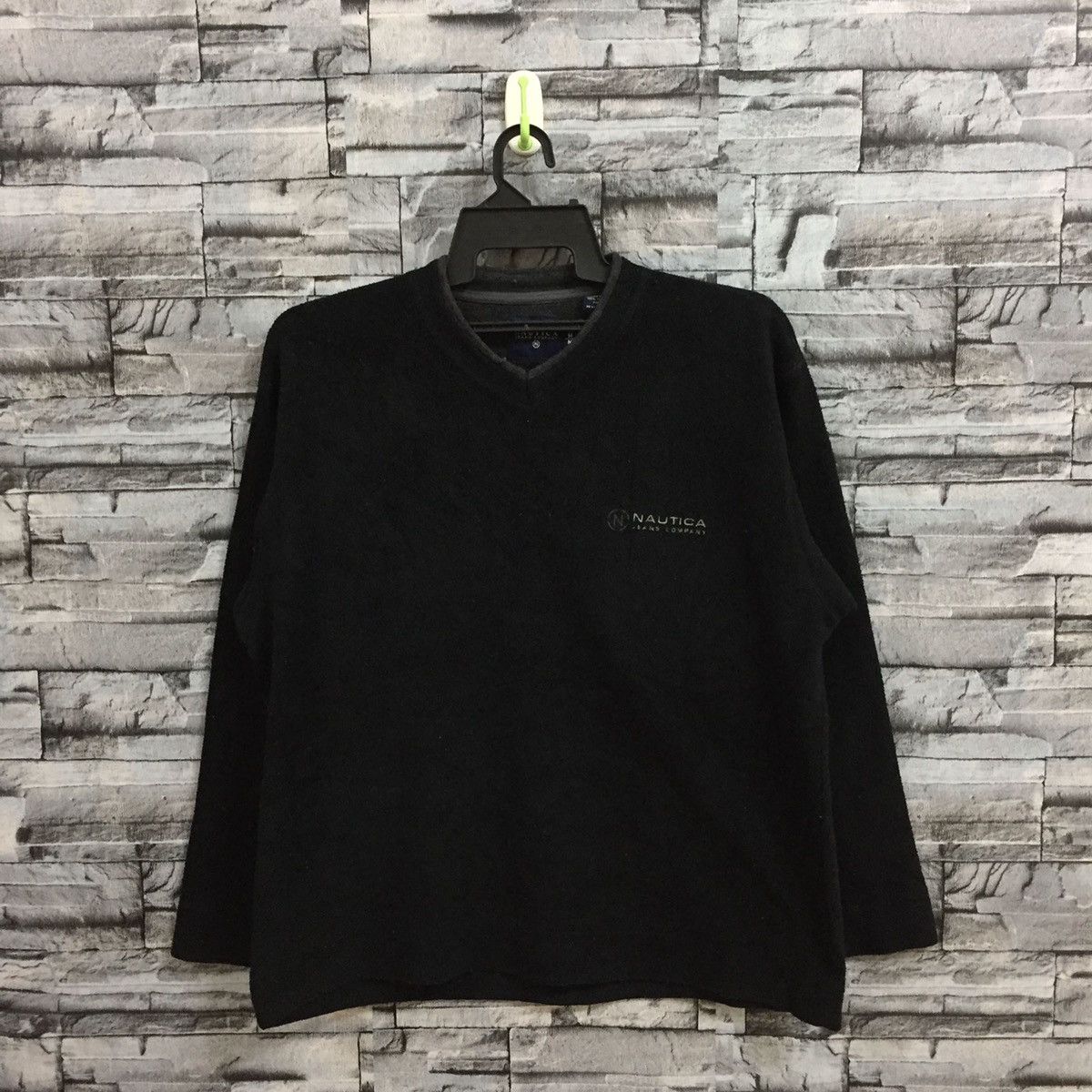 Nautica Vintage nautica fleece sweatshirt logo embroidered M fit XL Size US XL / EU 56 / 4 - 1 Thumbnail