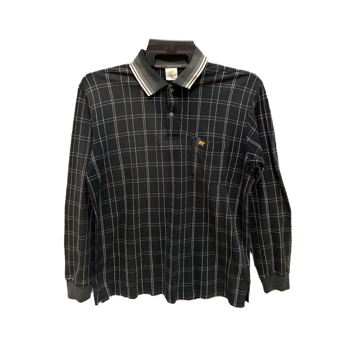 Golden Bear Vintage Golden Bear longsleeve polo plaid size L fit M Size US M / EU 48-50 / 2 - 1 Thumbnail