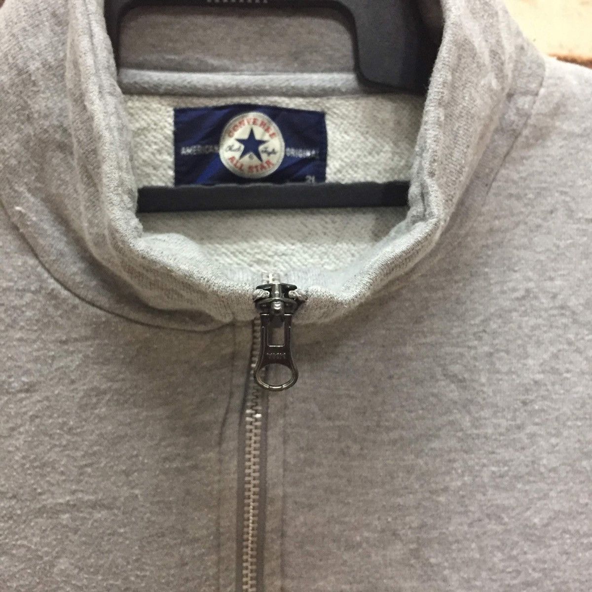 Converse Vintage CONVERSE sweatshirt small logo oversized 2L fit XXL Size US XXL / EU 58 / 5 - 3 Thumbnail
