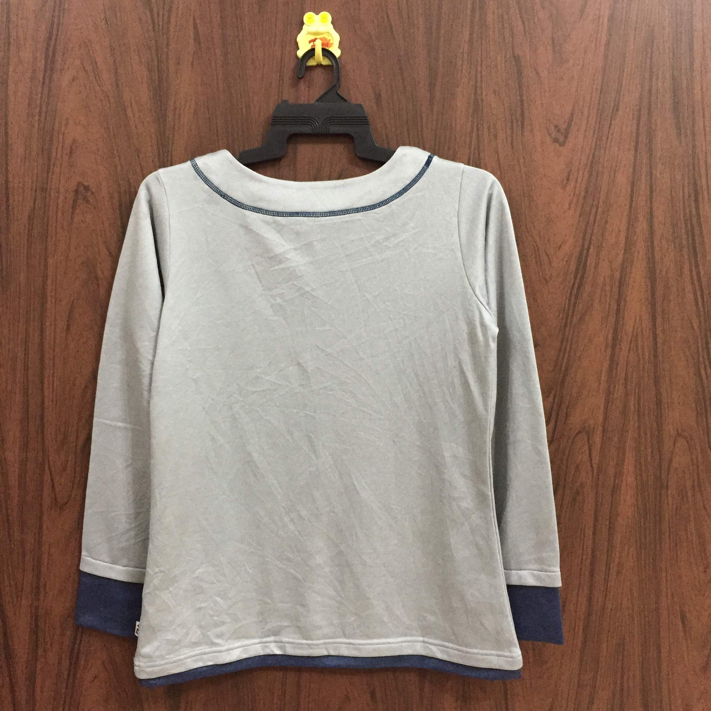 Fila Fila sweatshirt jumper flower big logo size L Size L / US 10 / IT 46 - 8 Thumbnail
