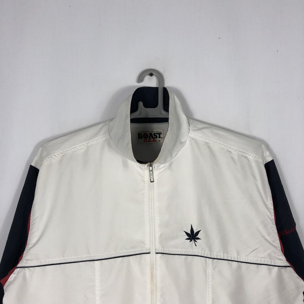 Boast × Japanese Brand Rare Vintage Boast Cannabis Tennis Club Outdoor Light Jacket Size US L / EU 52-54 / 3 - 4 Thumbnail