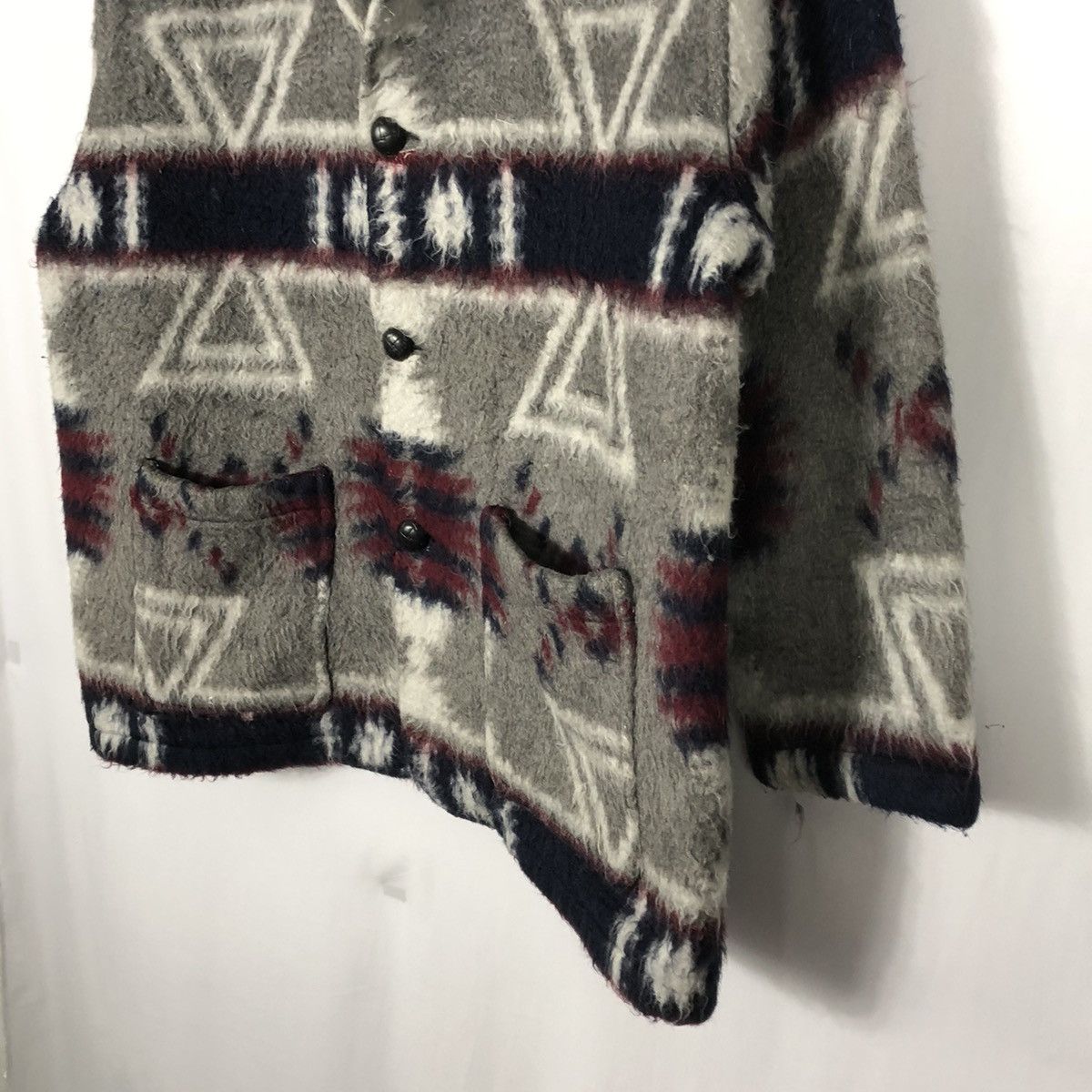 Japanese Brand Rare Vintage Vonz Navajo Indian Mohair Styles Fleece Jacket Size US M / EU 48-50 / 2 - 6 Thumbnail