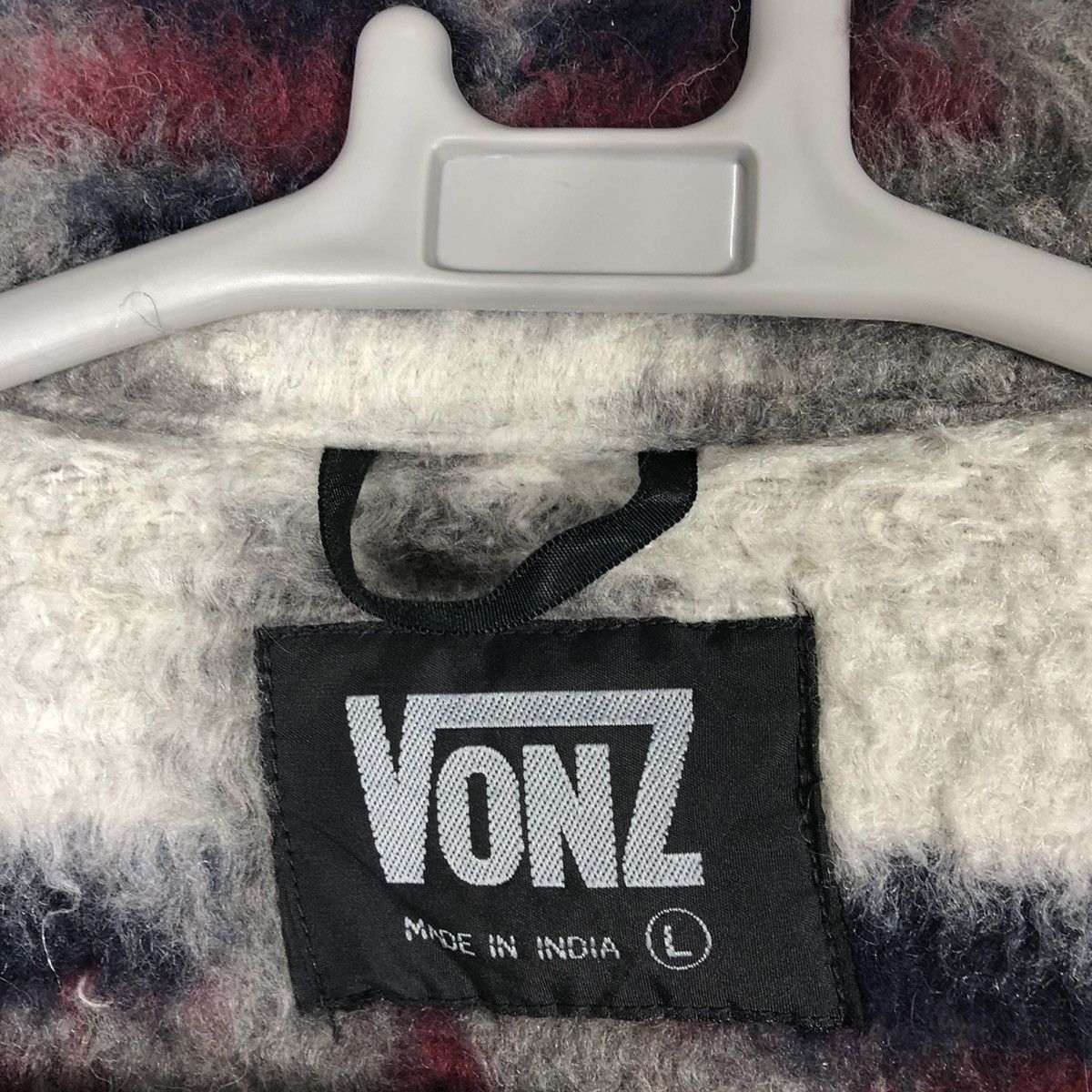 Japanese Brand Rare Vintage Vonz Navajo Indian Mohair Styles Fleece Jacket Size US M / EU 48-50 / 2 - 12 Thumbnail