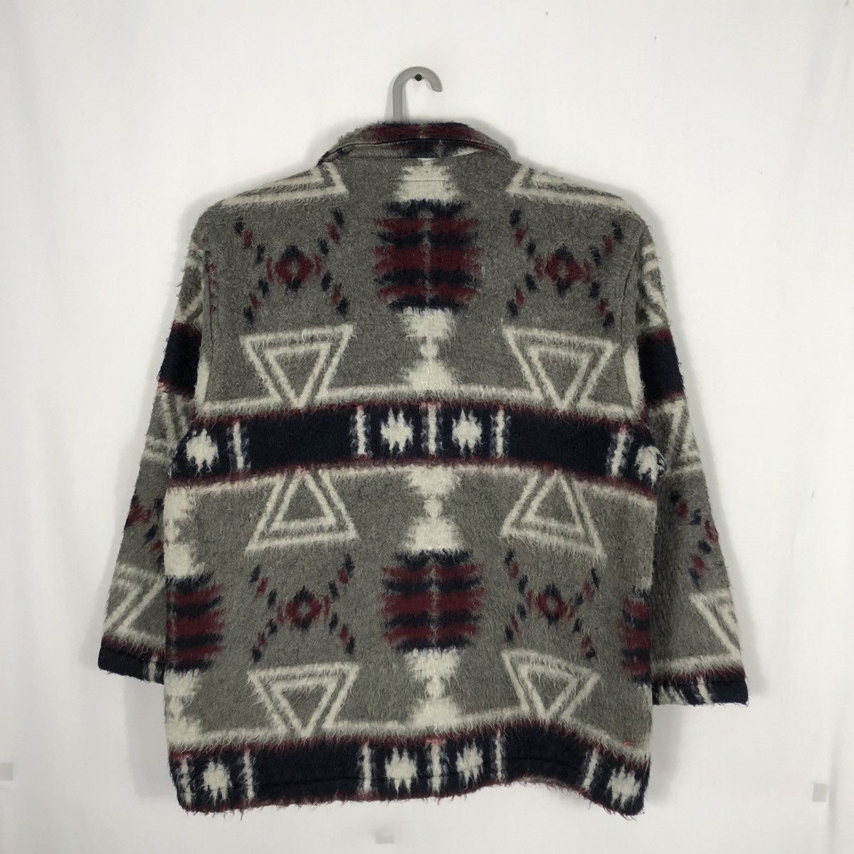 Japanese Brand Rare Vintage Vonz Navajo Indian Mohair Styles Fleece Jacket Size US M / EU 48-50 / 2 - 4 Thumbnail