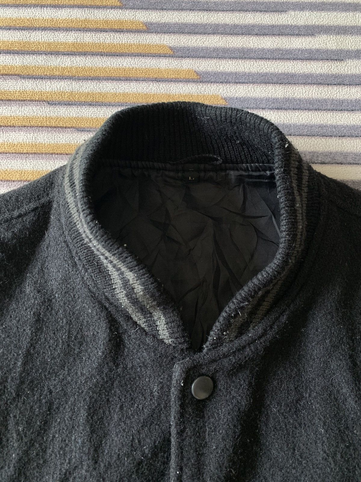 Vintage Vintage Varsity Jacket Embroidered Logo Sweatshirt Size US L / EU 52-54 / 3 - 5 Thumbnail