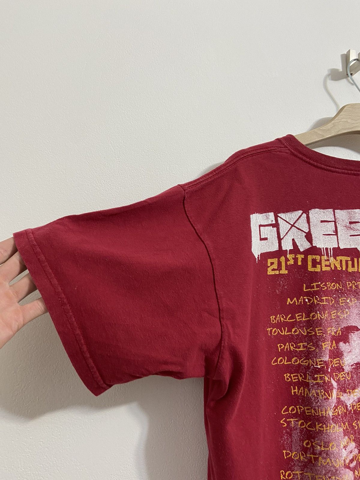 Band Tees Vintage Green Day 21 Century Breakdown T-Shirt Tour 2009-10 Size US L / EU 52-54 / 3 - 18 Thumbnail