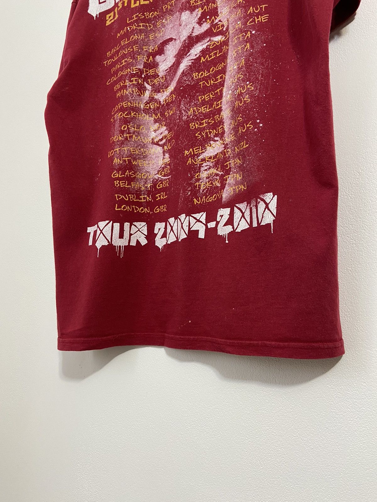 Band Tees Vintage Green Day 21 Century Breakdown T-Shirt Tour 2009-10 Size US L / EU 52-54 / 3 - 15 Thumbnail