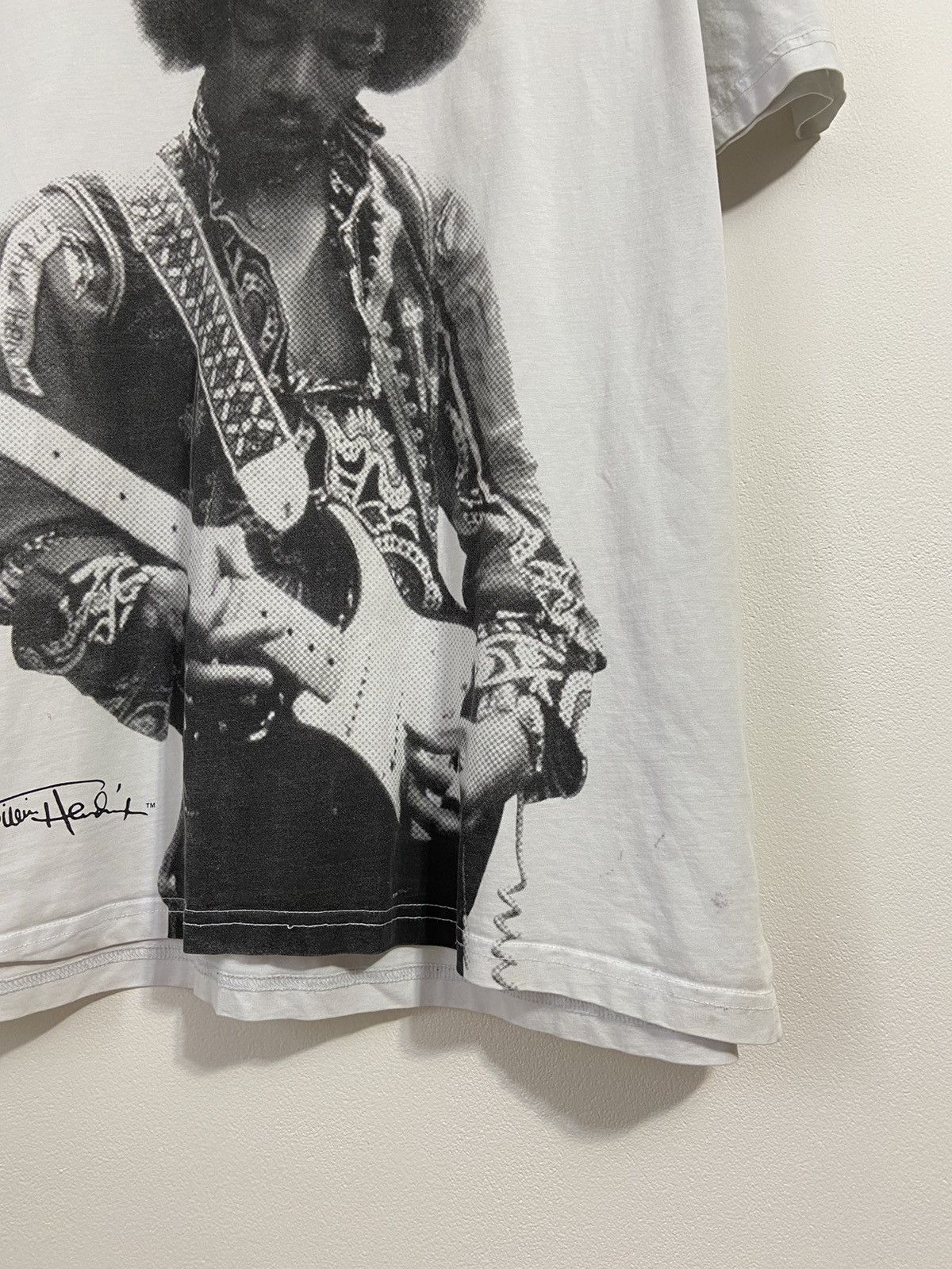 Band Tees Vintage Jimmy Hendrix T-Shirt Size US XXL / EU 58 / 5 - 6 Thumbnail