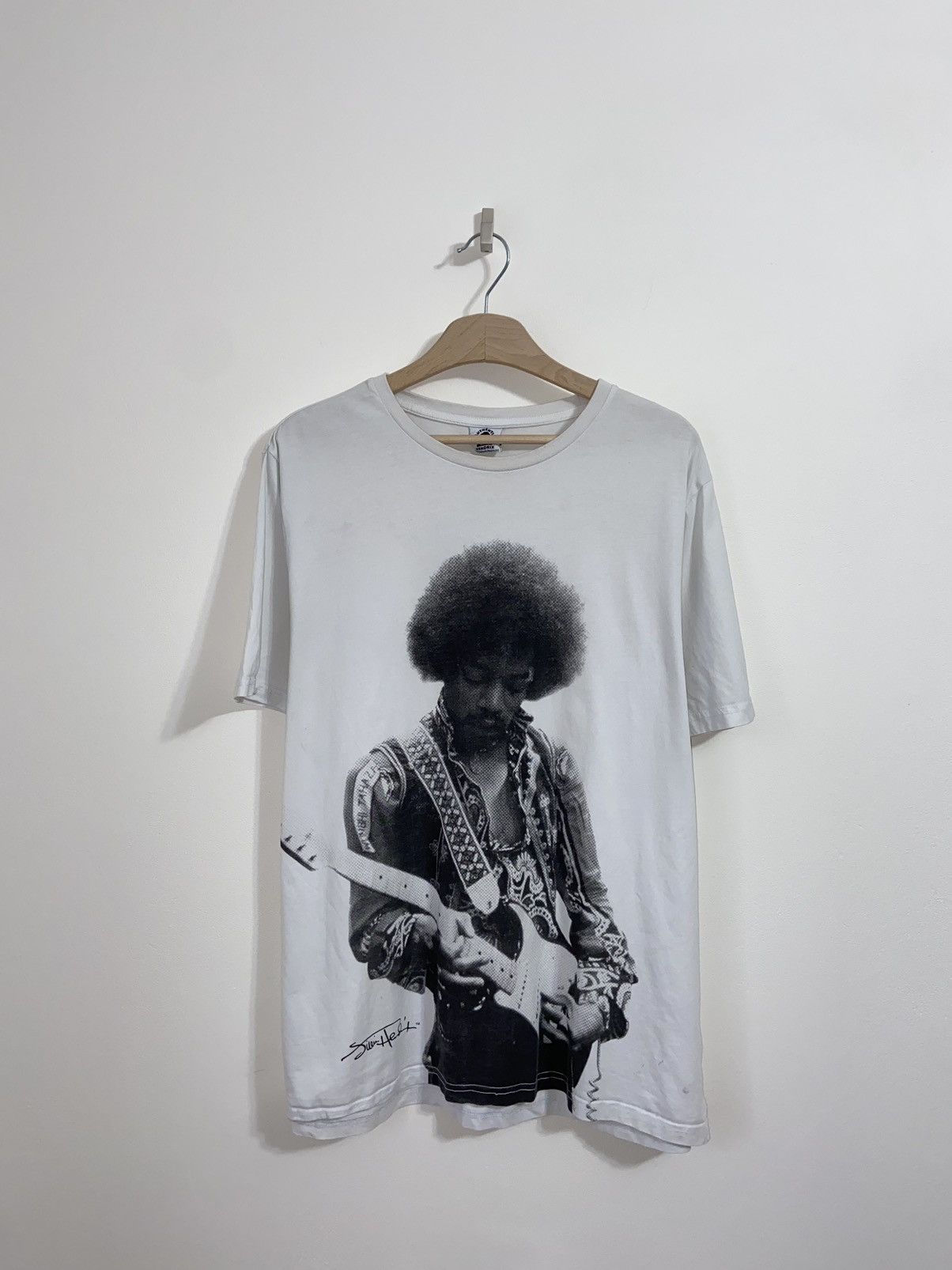 Band Tees Vintage Jimmy Hendrix T-Shirt Size US XXL / EU 58 / 5 - 1 Thumbnail