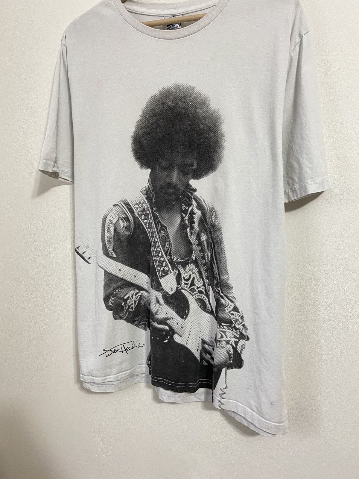 Band Tees Vintage Jimmy Hendrix T-Shirt Size US XXL / EU 58 / 5 - 4 Thumbnail