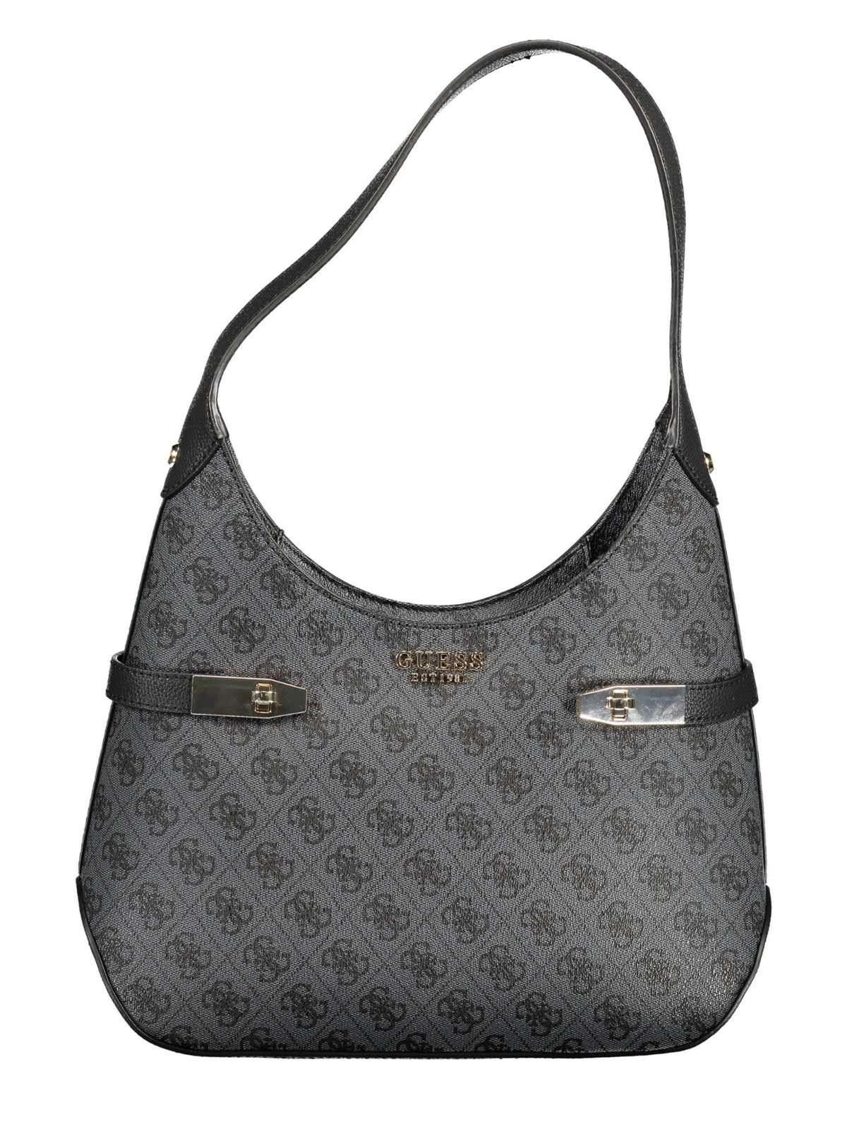 Guess Jeans Black Polyurethane Women Handbag main image 1