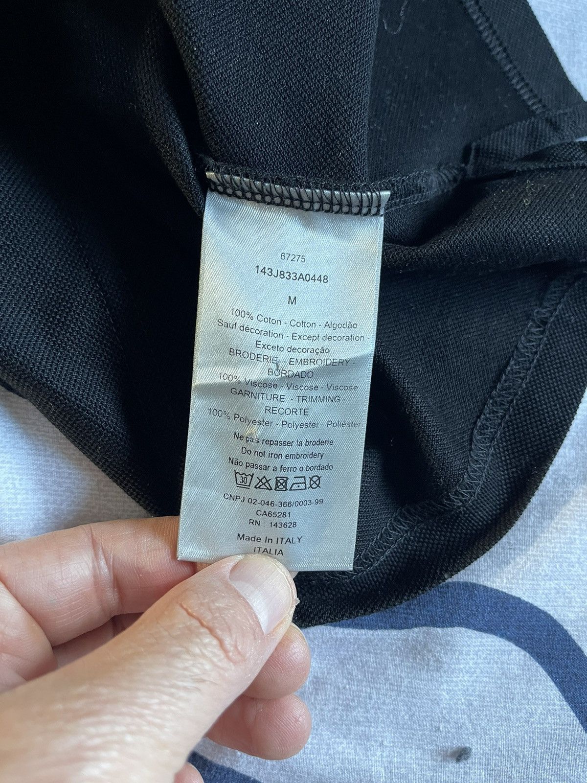 Dior DIOR X KENNY SCHARF polo see real sizes by tape in photos Size US M / EU 48-50 / 2 - 8 Thumbnail