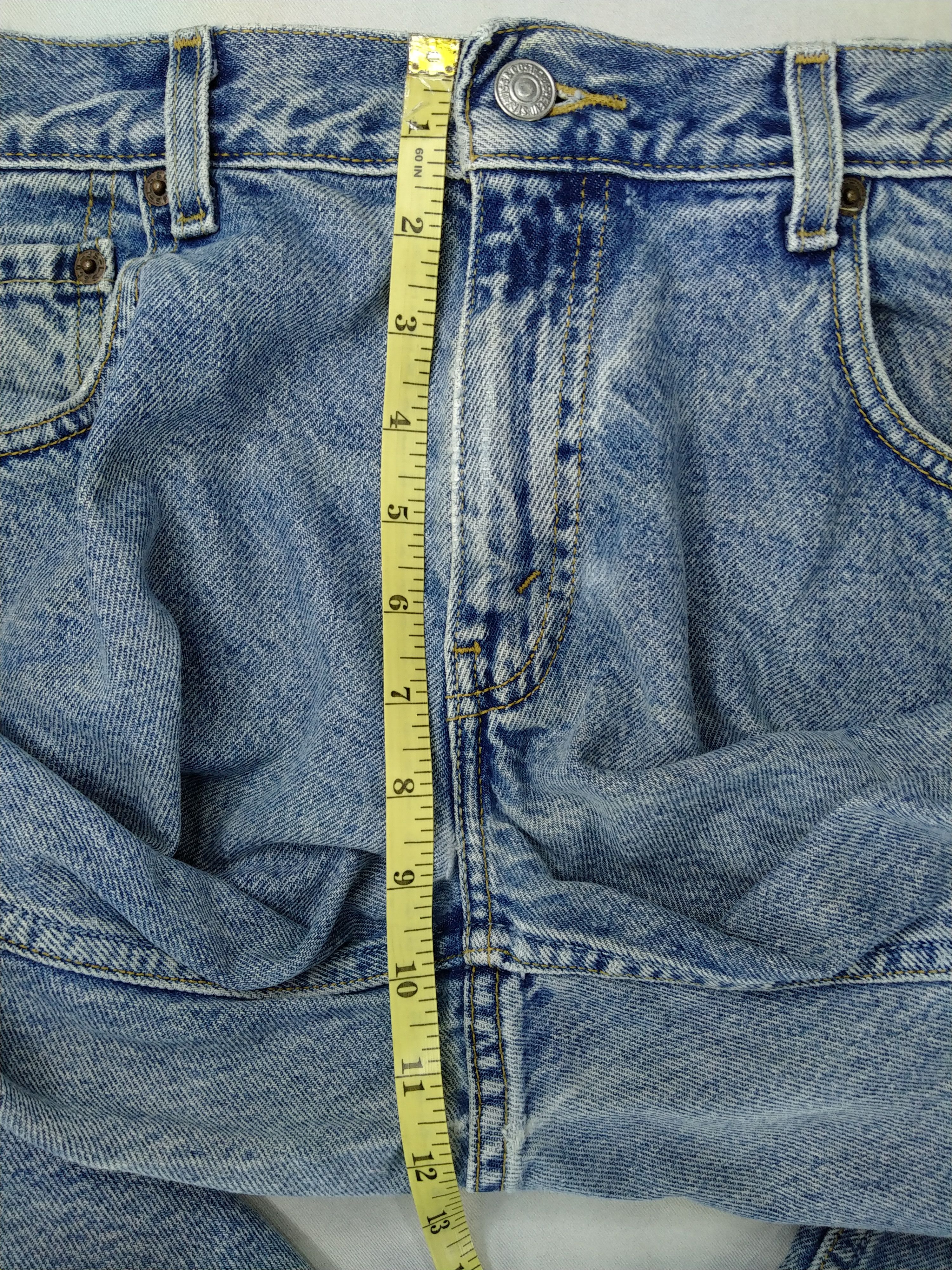 Levi's × Levi's Vintage Clothing × Vintage Vintage Levi's 550 Relaxed Fit Husky 33x27.5 Denim JN316 Size US 33 - 10 Thumbnail
