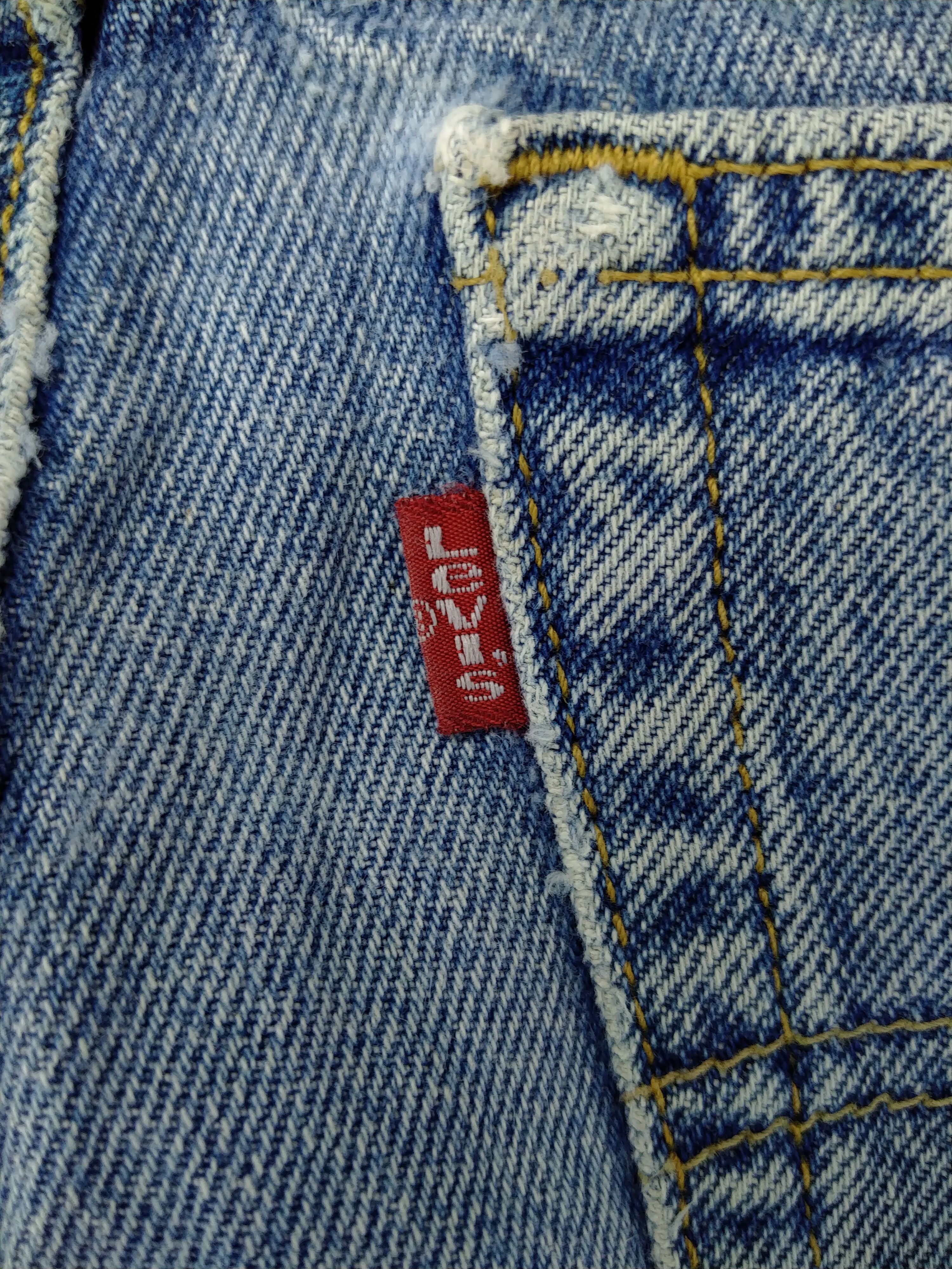 Levi's × Levi's Vintage Clothing × Vintage Vintage Levi's 550 Relaxed Fit Husky 33x27.5 Denim JN316 Size US 33 - 8 Thumbnail
