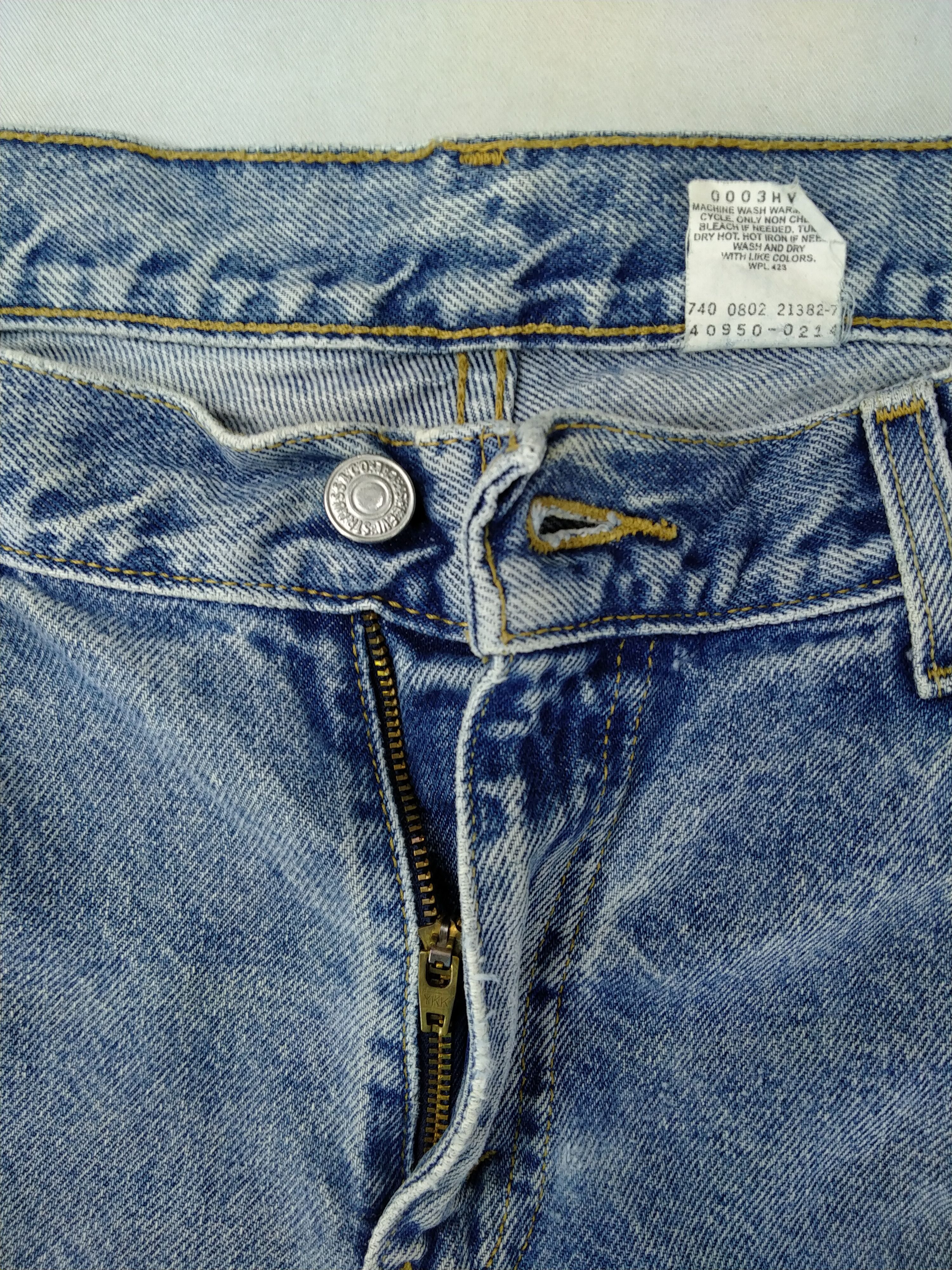 Levi's × Levi's Vintage Clothing × Vintage Vintage Levi's 550 Relaxed Fit Husky 33x27.5 Denim JN316 Size US 33 - 5 Thumbnail