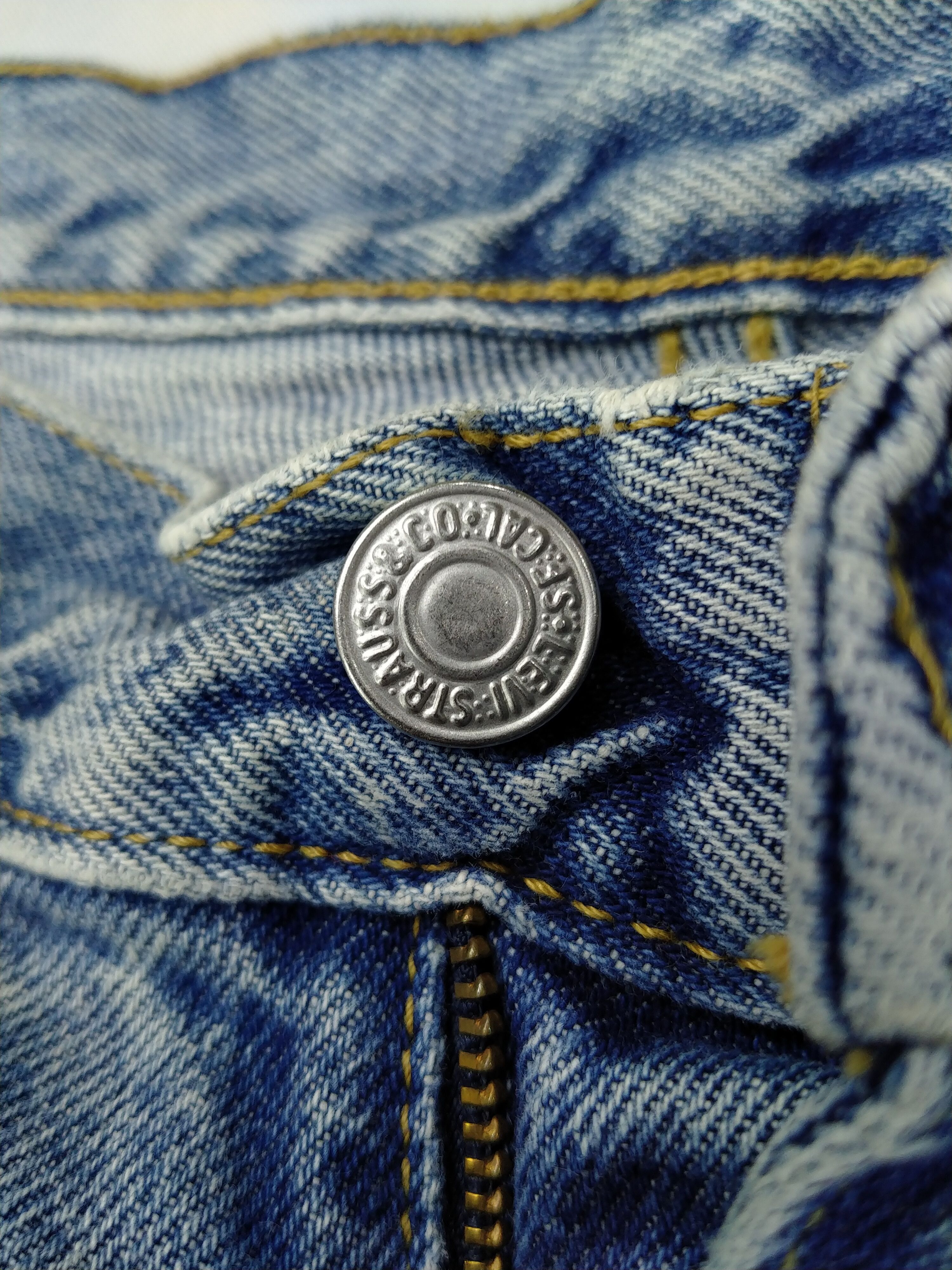 Levi's × Levi's Vintage Clothing × Vintage Vintage Levi's 550 Relaxed Fit Husky 33x27.5 Denim JN316 Size US 33 - 6 Thumbnail