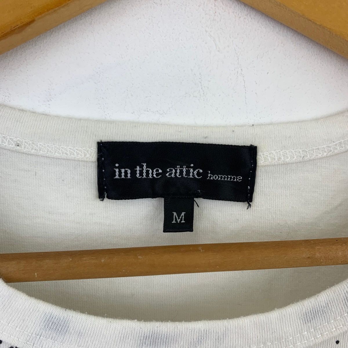In The Attic IN THE ATTIC Homme Japan Brand Print Design White Size US M / EU 48-50 / 2 - 3 Thumbnail