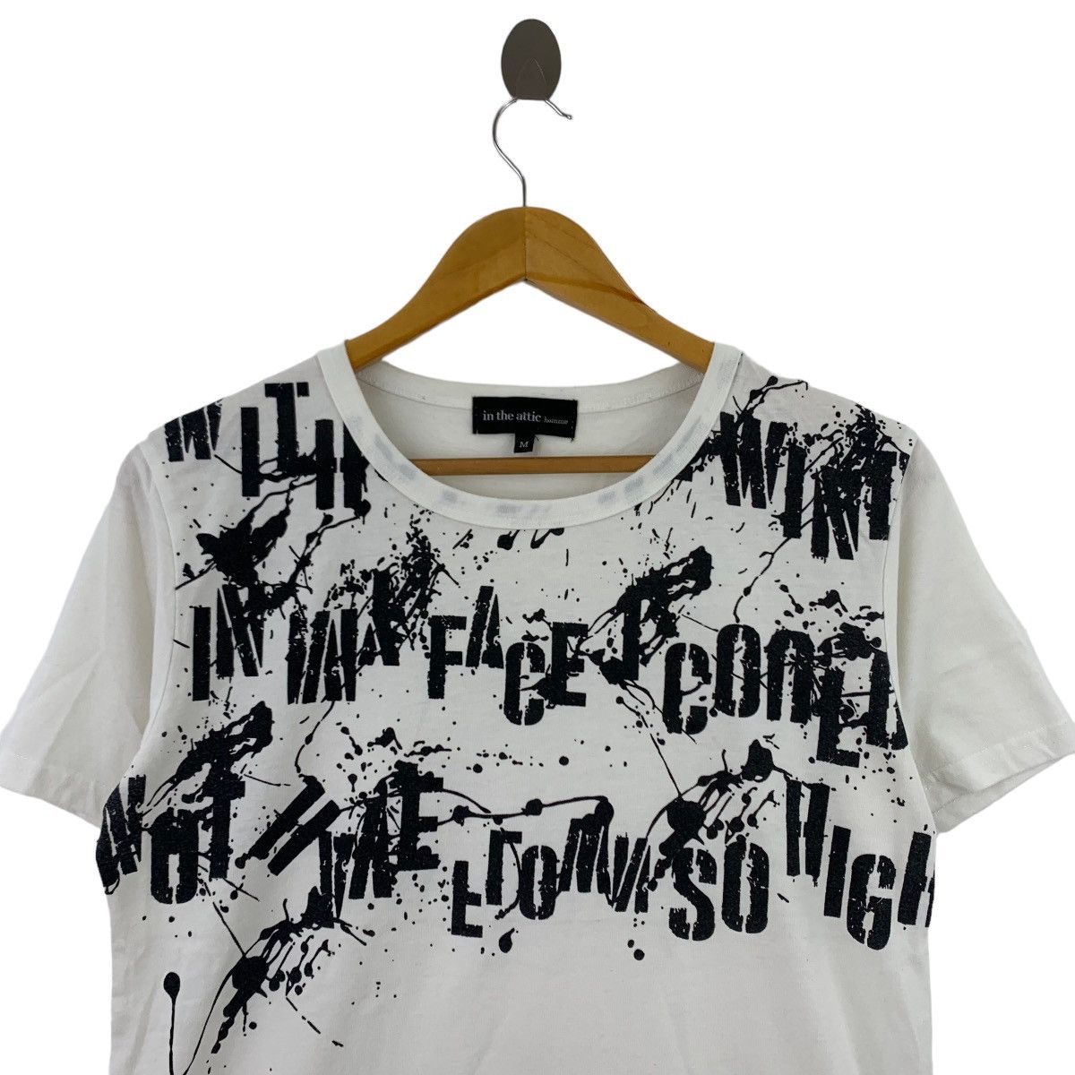 In The Attic IN THE ATTIC Homme Japan Brand Print Design White Size US M / EU 48-50 / 2 - 2 Thumbnail