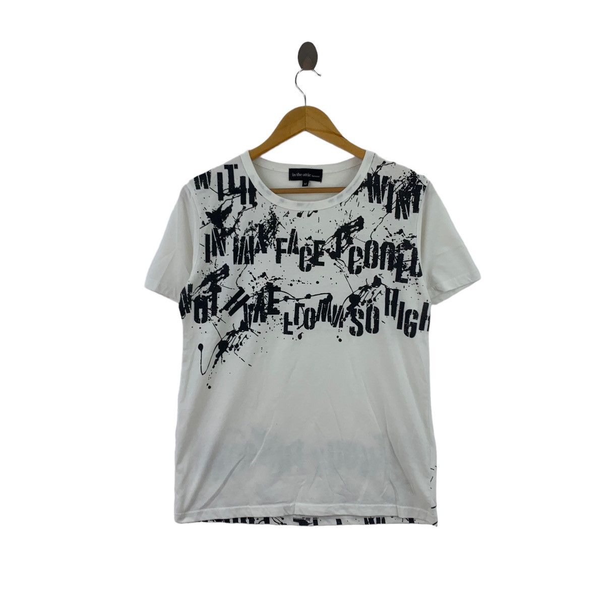 In The Attic IN THE ATTIC Homme Japan Brand Print Design White Size US M / EU 48-50 / 2 - 1 Thumbnail
