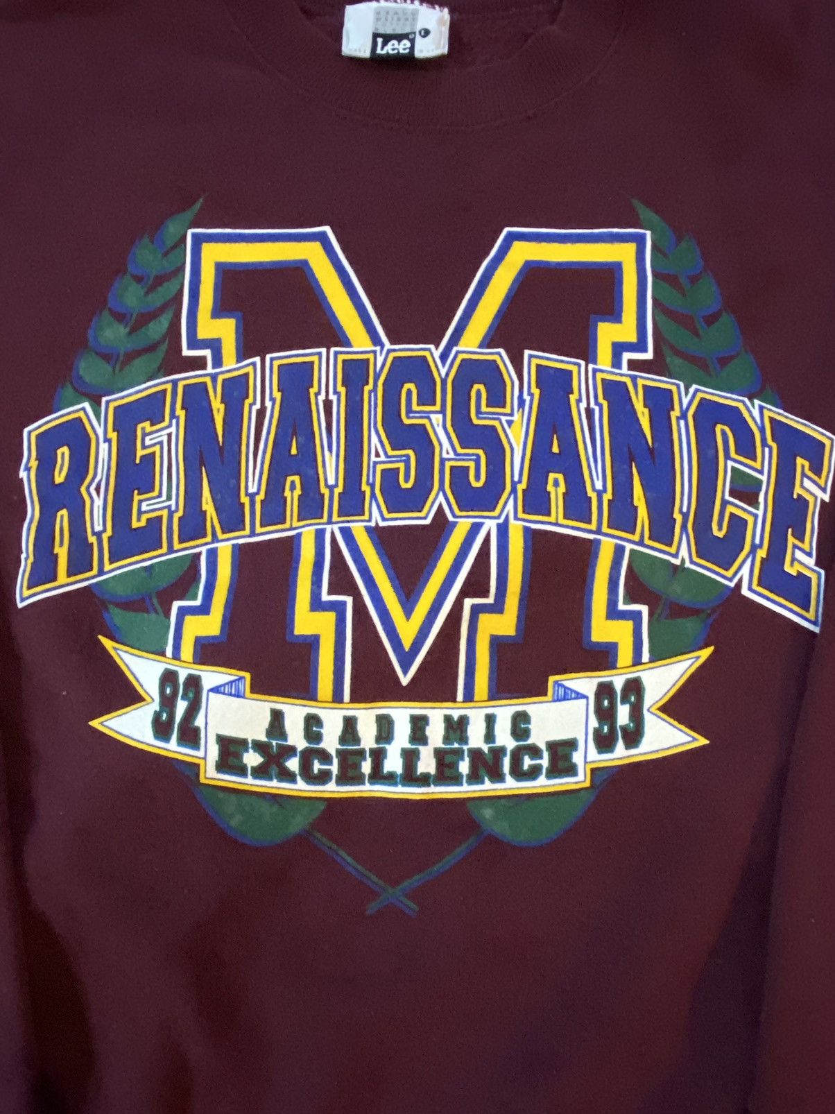 Lee × Vintage Vintage Crewneck American College Size US L / EU 52-54 / 3 - 2 Thumbnail