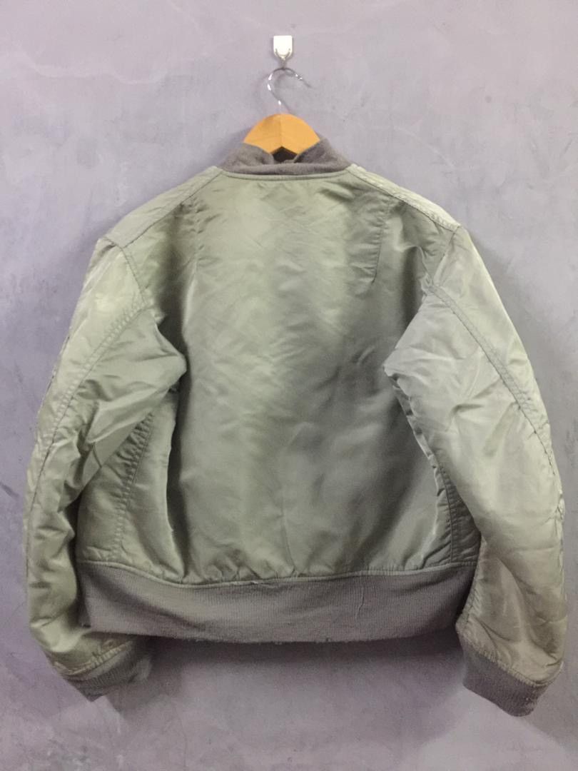 Alpha Industries VINTAGE ALPHA INDUSTRIES MA 1 FLIGHT JACKET - Medium Size US M / EU 48-50 / 2 - 7 Thumbnail