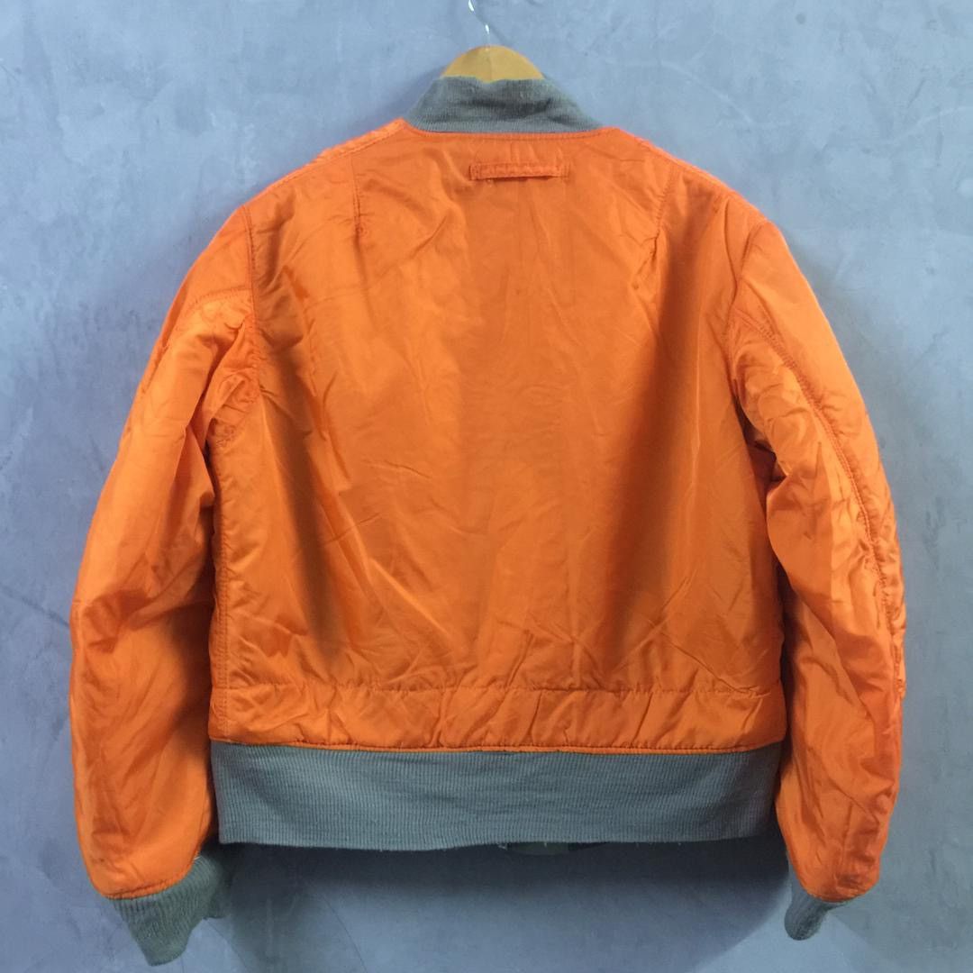 Alpha Industries VINTAGE ALPHA INDUSTRIES MA 1 FLIGHT JACKET - Medium Size US M / EU 48-50 / 2 - 10 Thumbnail