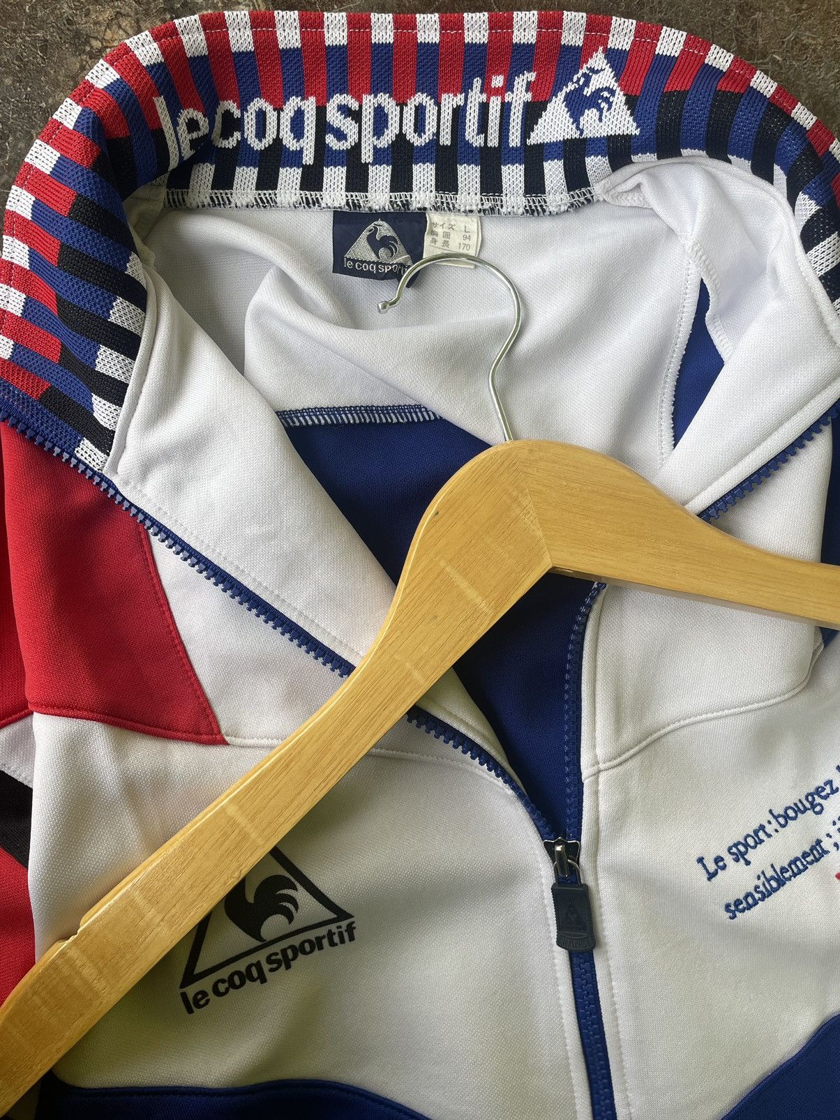 Le Coq Sportif × Vintage Vintage!!! Le coq sportif Size US L / EU 52-54 / 3 - 6 Thumbnail