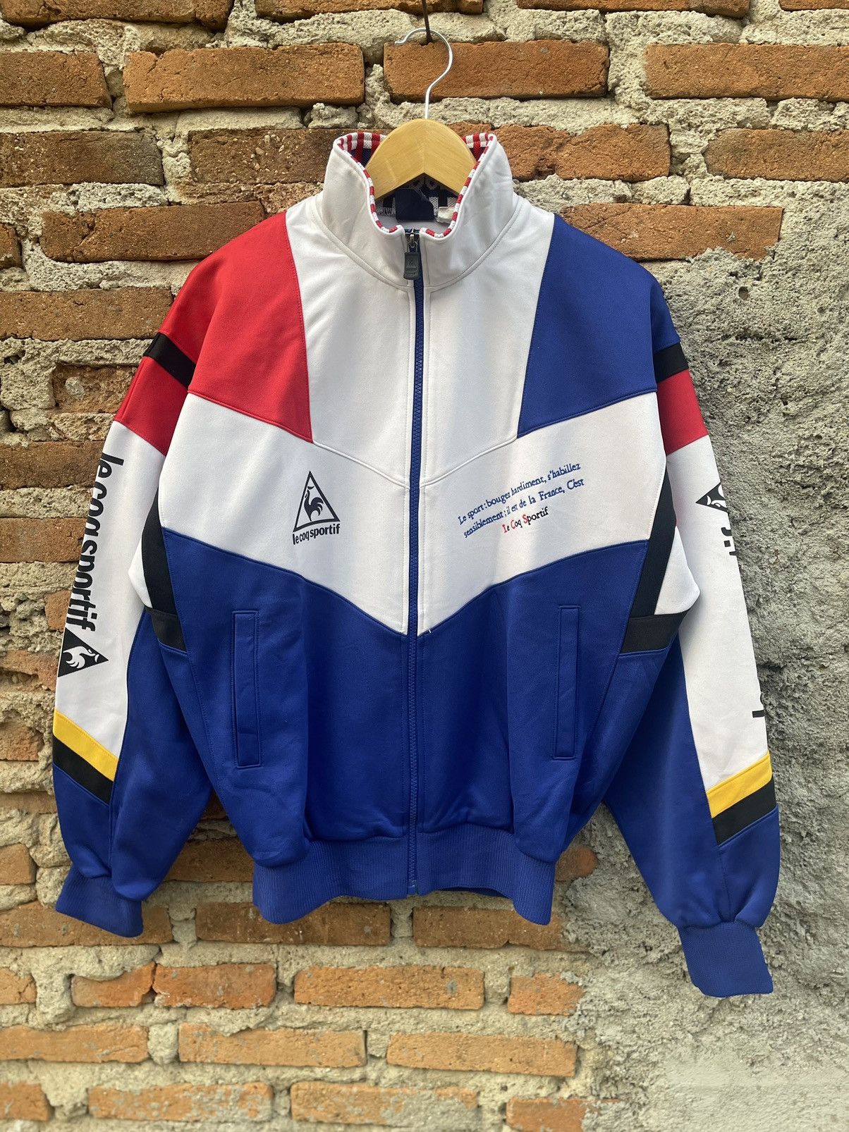 Le Coq Sportif × Vintage Vintage!!! Le coq sportif Size US L / EU 52-54 / 3 - 1 Thumbnail