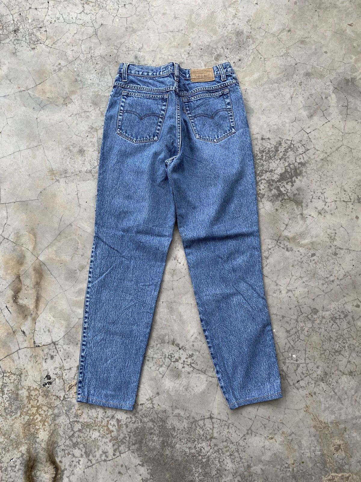 Levi's Vintage 90’s Levis 901 Grey Tab Distressed Denim Size 30" / US 8 / IT 44 - 5 Thumbnail
