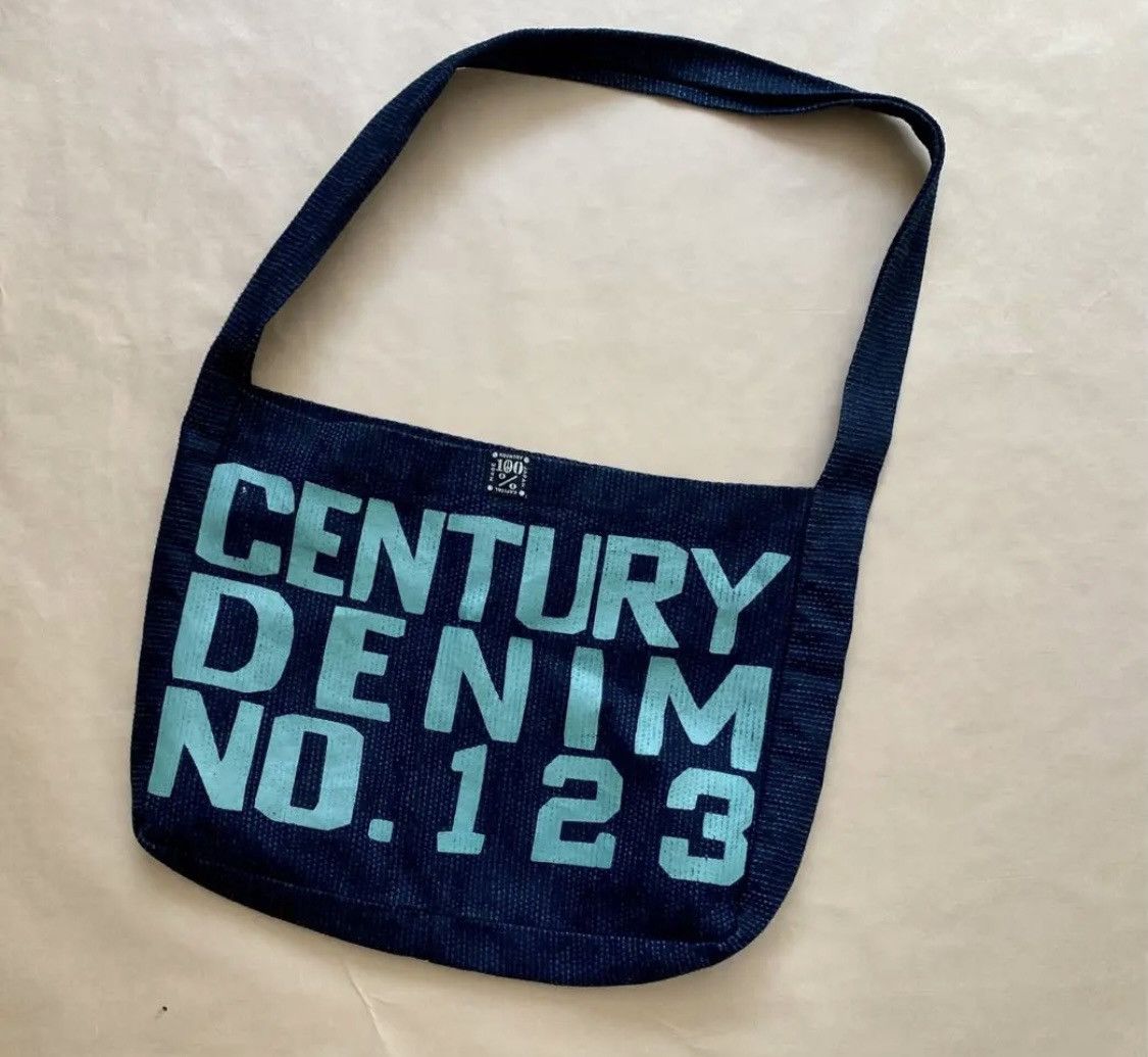 Kapital Denim Jacquard Tote Bag –