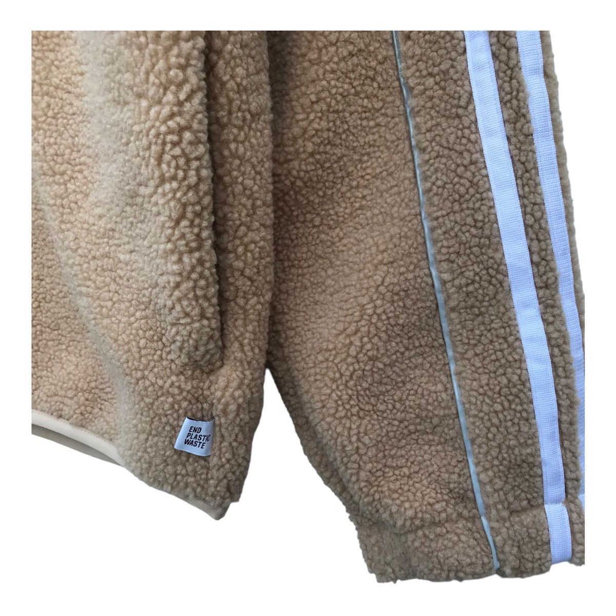 Adidas Adidas Fleece Sherpa Sweater Hoodie Streetwear Fashion Size US L / EU 52-54 / 3 - 6 Thumbnail