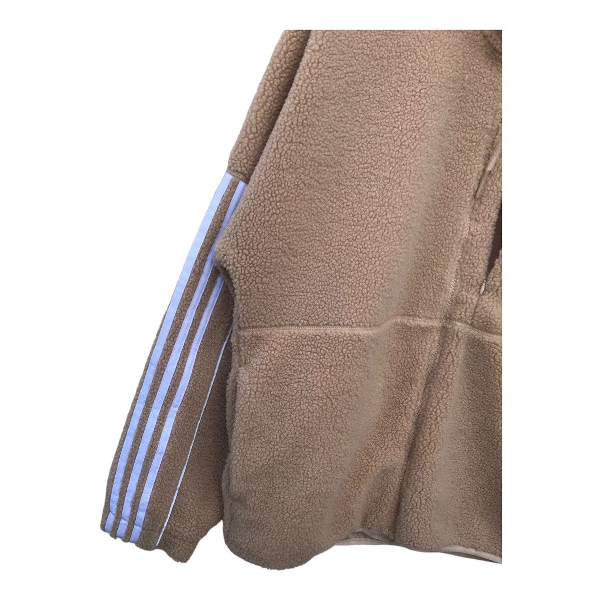 Adidas Adidas Fleece Sherpa Sweater Hoodie Streetwear Fashion Size US L / EU 52-54 / 3 - 5 Thumbnail
