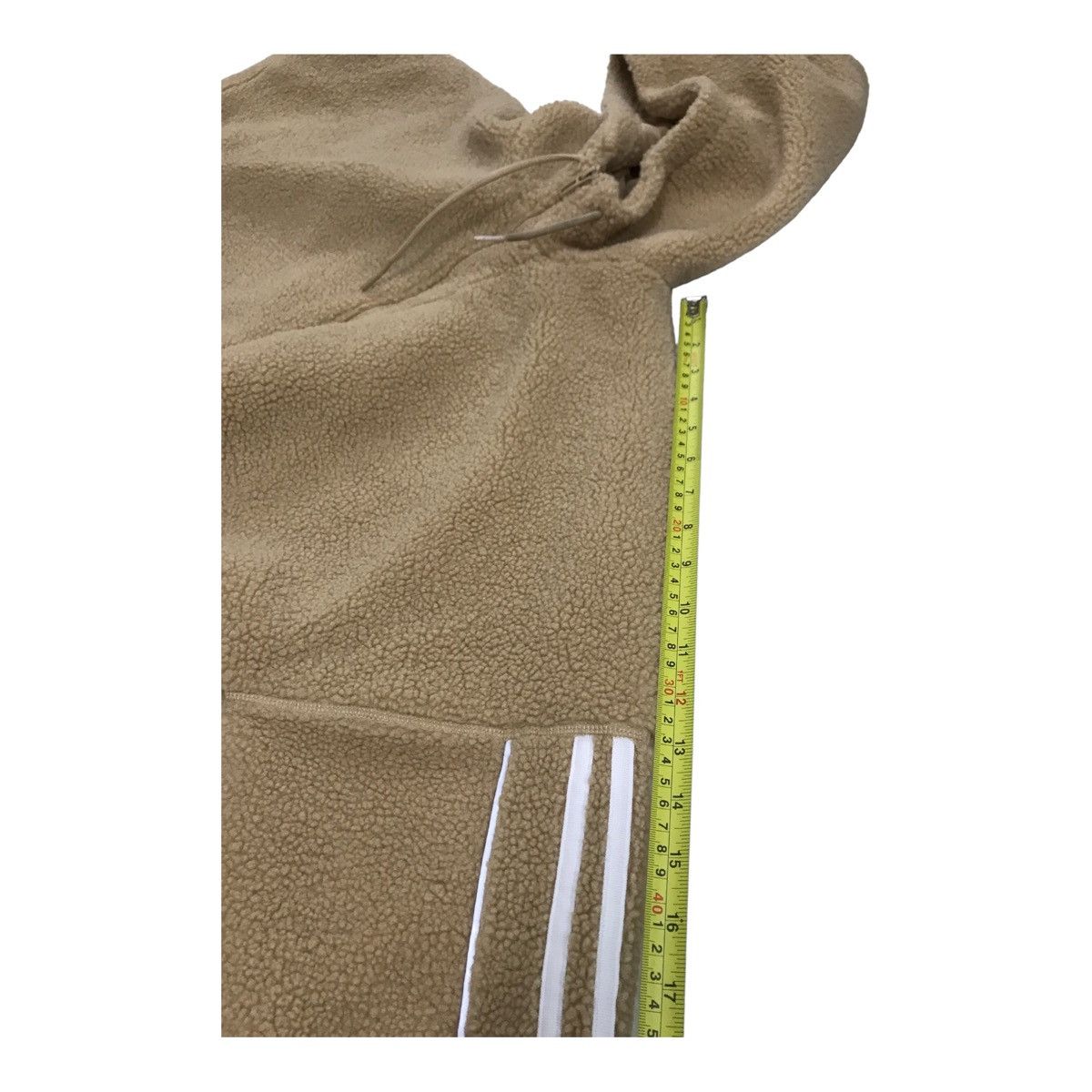 Adidas Adidas Fleece Sherpa Sweater Hoodie Streetwear Fashion Size US L / EU 52-54 / 3 - 12 Thumbnail