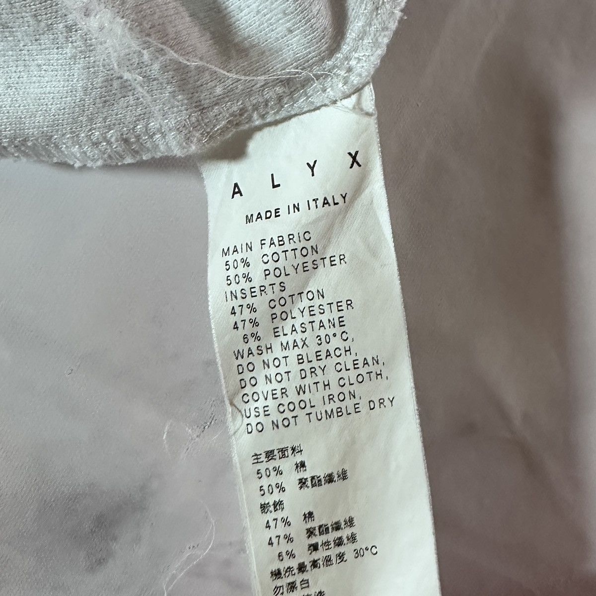 1017 ALYX 9SM × Alyx Anti-Racist Action White Pocket Tee Size US S / EU 44-46 / 1 - 8 Thumbnail