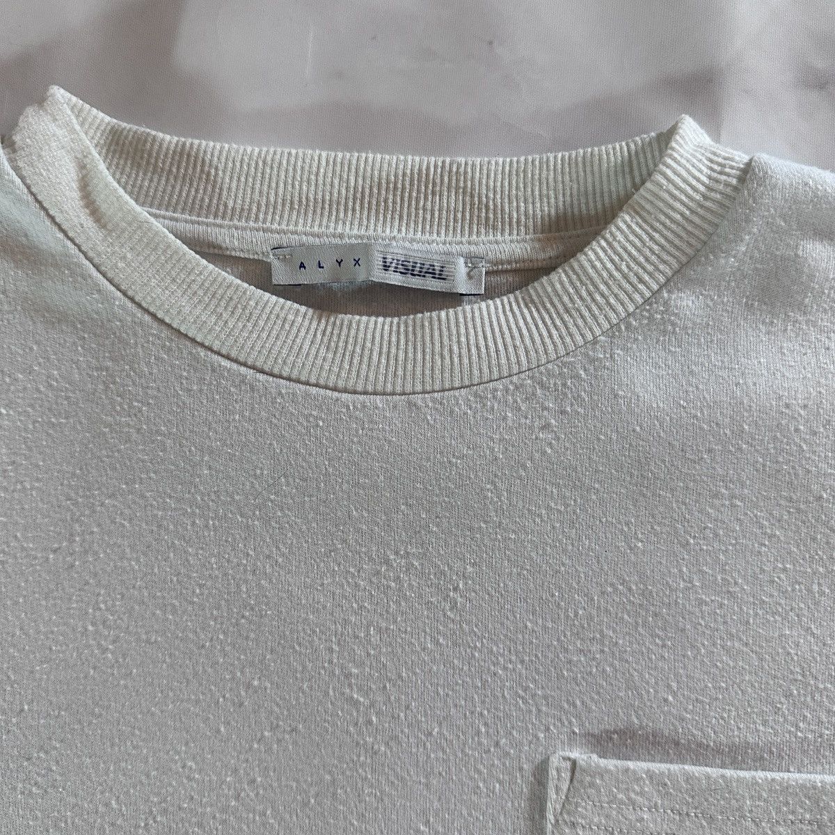 1017 ALYX 9SM × Alyx Anti-Racist Action White Pocket Tee Size US S / EU 44-46 / 1 - 4 Thumbnail