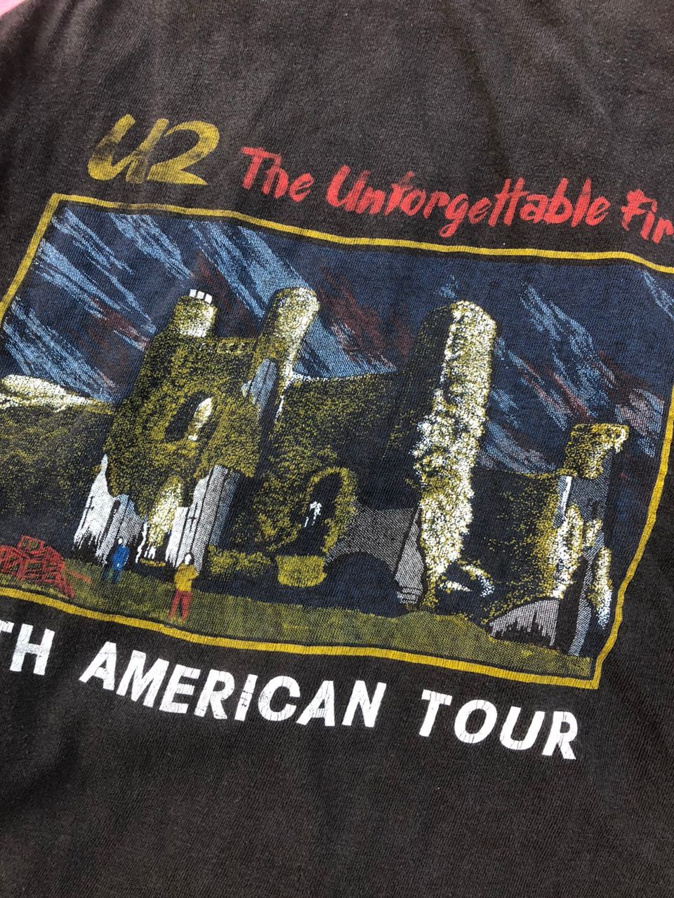 Band Tees × Vintage U2 THE UNFORGETTABLE FIRE TOUR Size US M / EU 48-50 / 2 - 5 Thumbnail