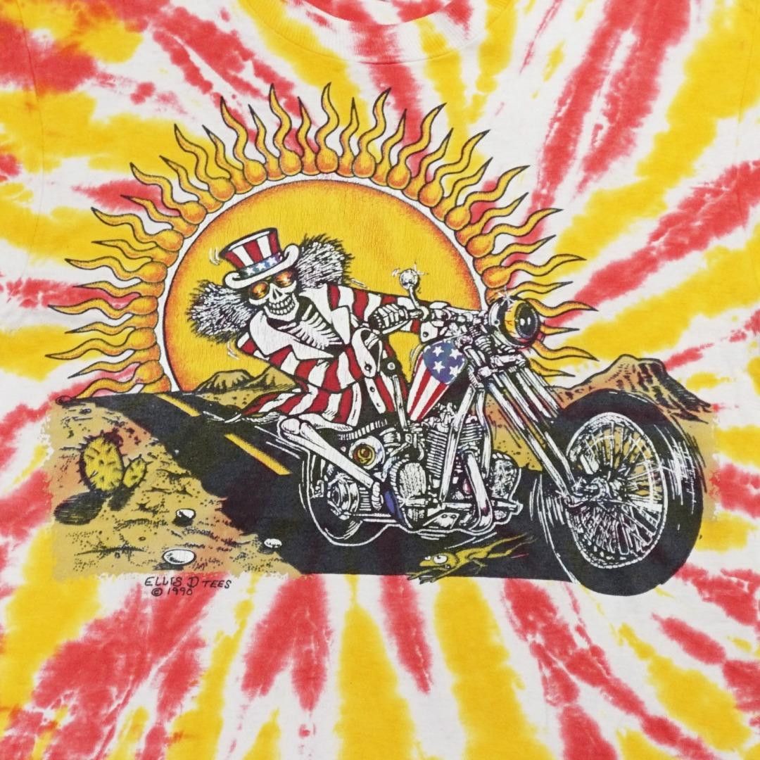 Band Tees × Grateful Dead × Vintage 1990 Grateful Dead tie-dye T-Shirt by Ellis D Tees Size US M / EU 48-50 / 2 - 2 Thumbnail