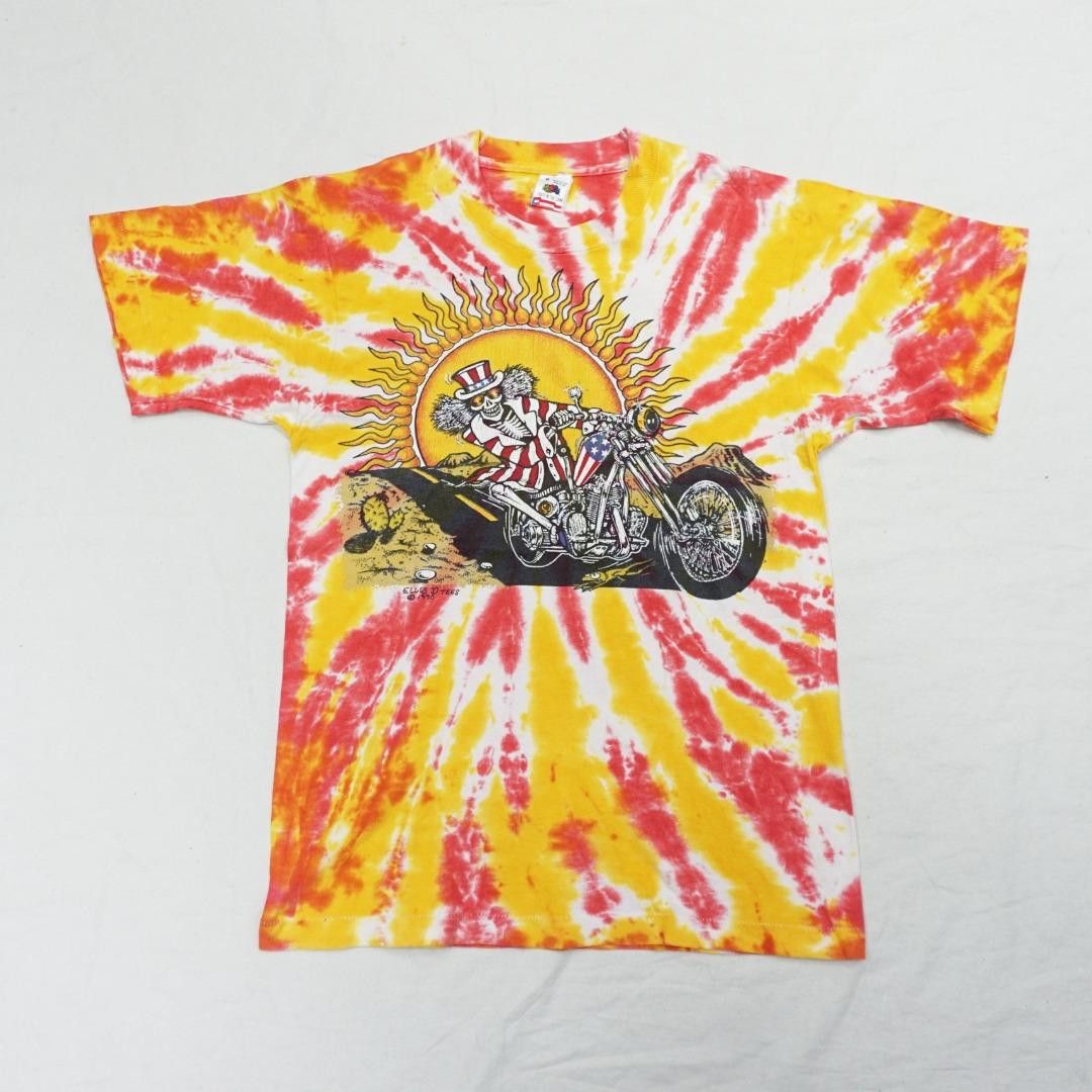 Band Tees × Grateful Dead × Vintage 1990 Grateful Dead tie-dye T-Shirt by Ellis D Tees Size US M / EU 48-50 / 2 - 1 Thumbnail