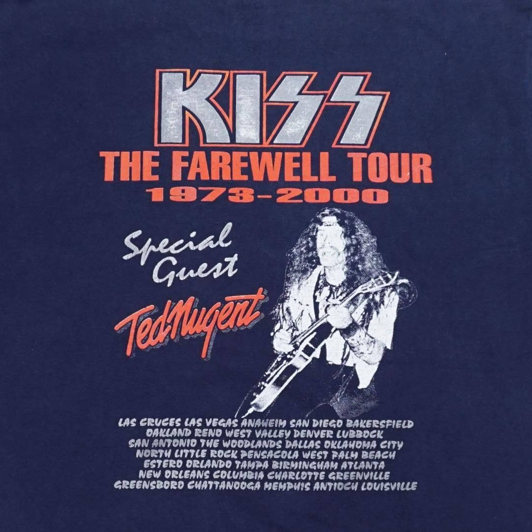 Band Tees × KISS × Vintage 2000 Kiss "The Farewell Tour" T-Shirt Size US XL / EU 56 / 4 - 5 Thumbnail