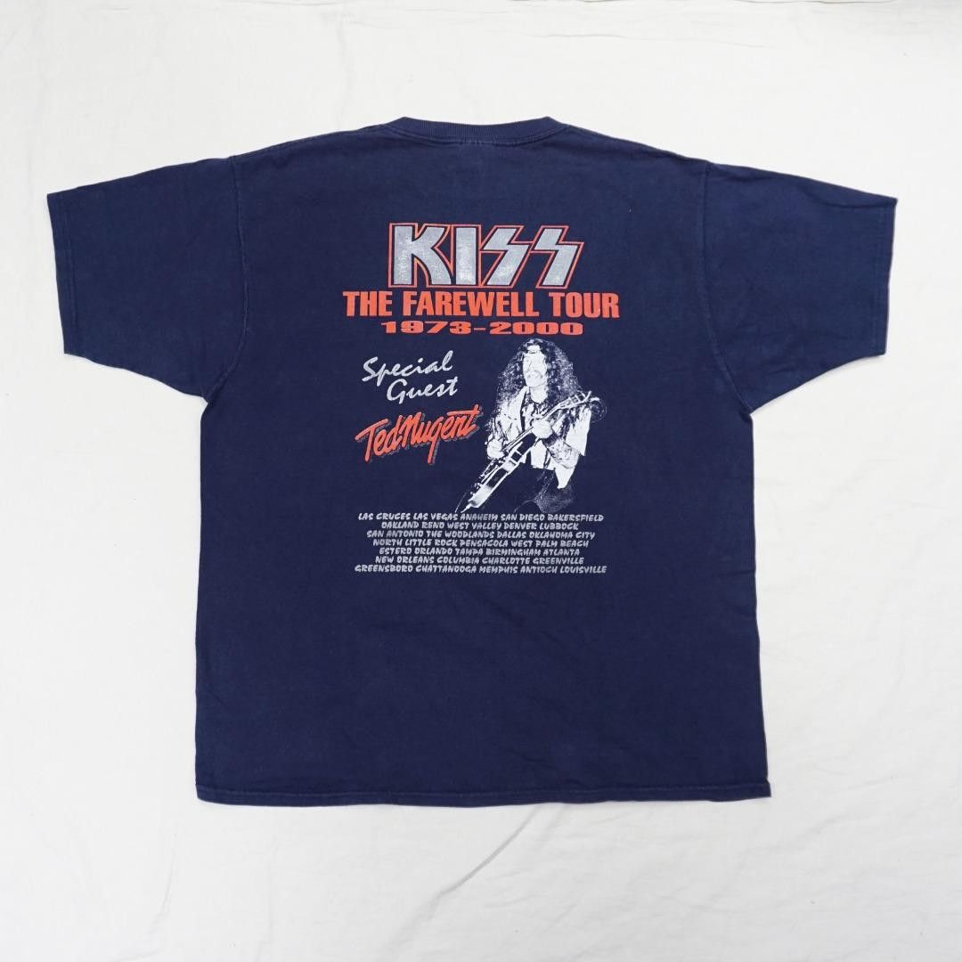 Band Tees × KISS × Vintage 2000 Kiss "The Farewell Tour" T-Shirt Size US XL / EU 56 / 4 - 4 Thumbnail