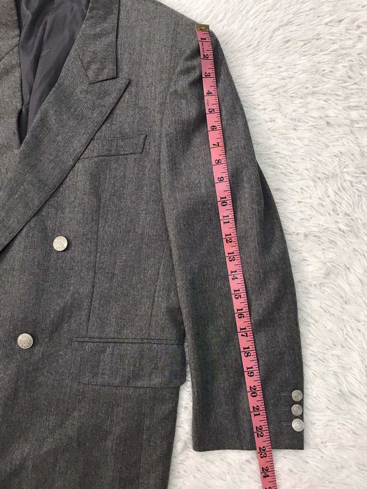 Pierre Balmain Pierre Balmain Double Breast Blazer Size US M / EU 48-50 / 2 - 19 Thumbnail