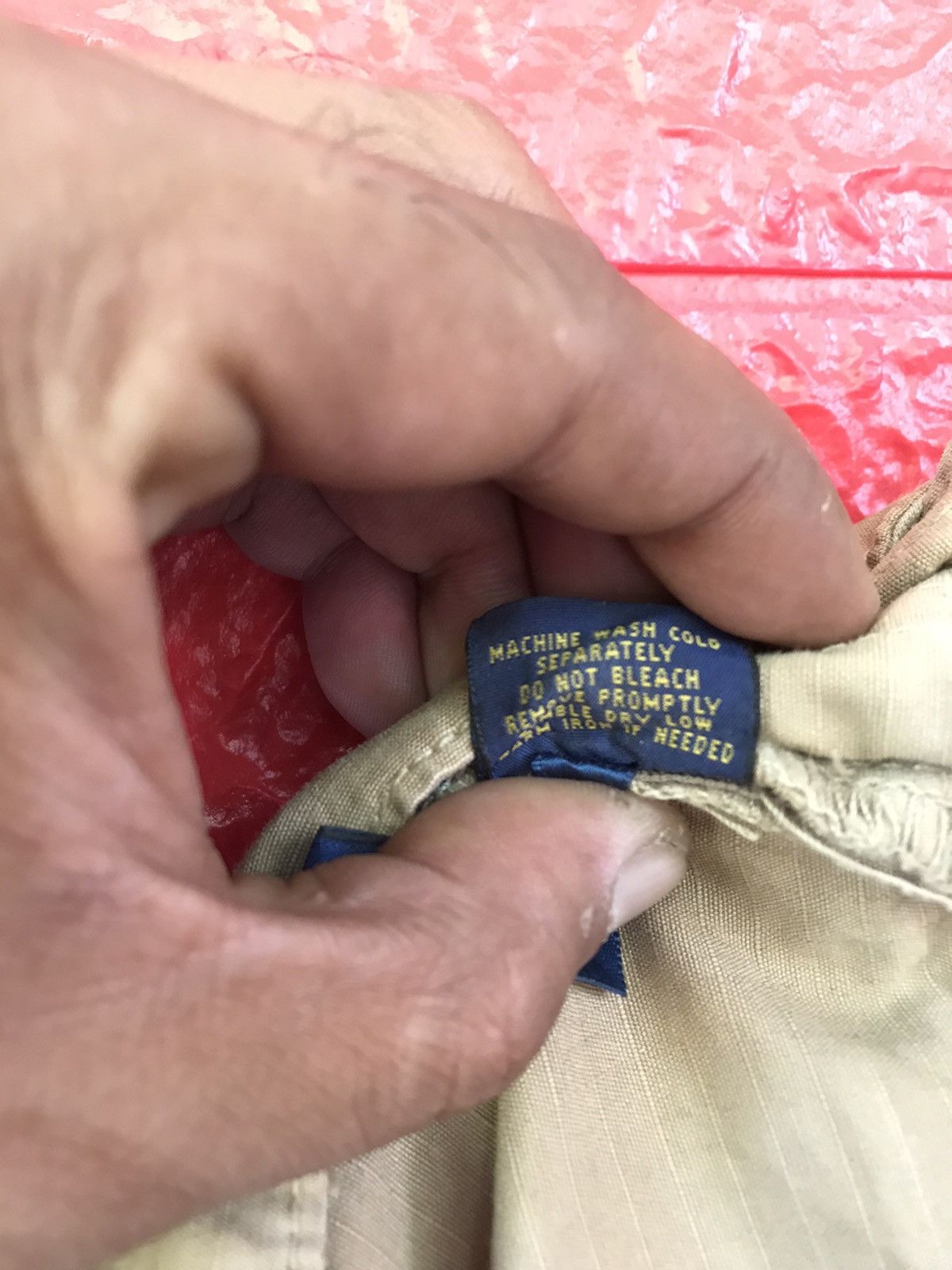 Polo Ralph Lauren × Vintage Polo Ralph Lauren Trousers Man’s Combat Tactical Cargo Pant Size US 36 / EU 52 - 21 Thumbnail