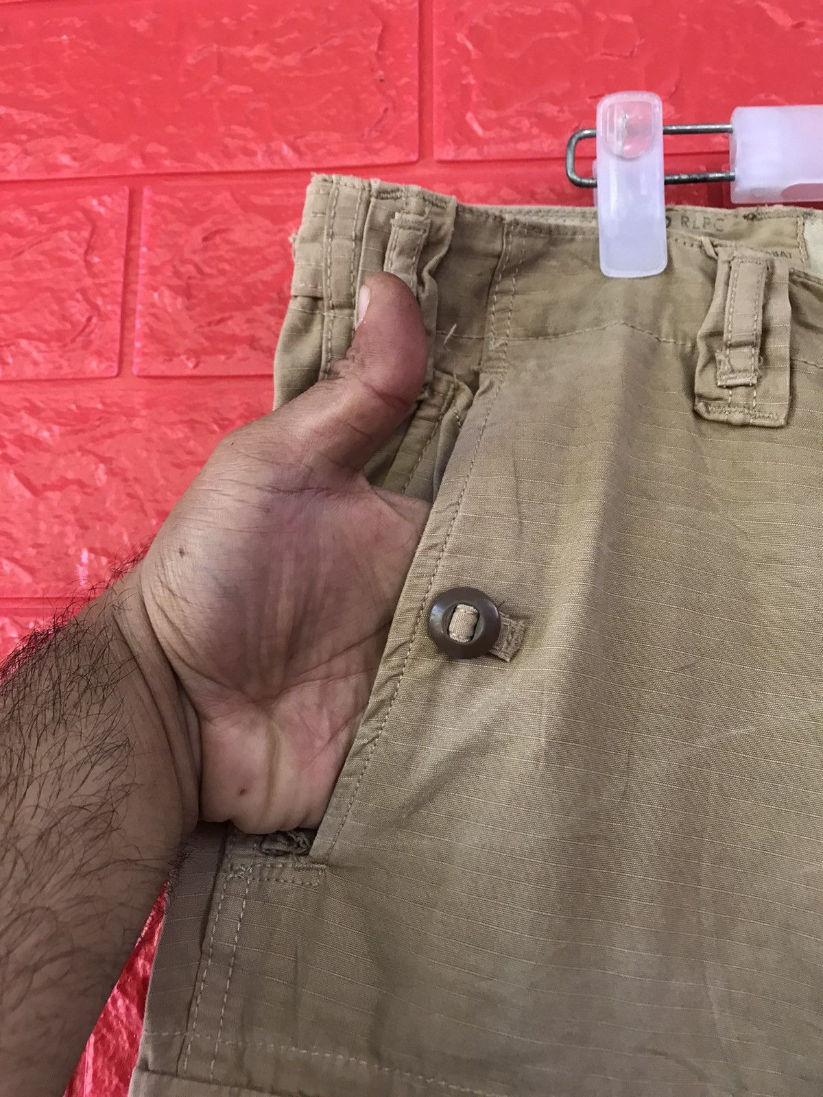 Polo Ralph Lauren × Vintage Polo Ralph Lauren Trousers Man’s Combat Tactical Cargo Pant Size US 36 / EU 52 - 9 Thumbnail