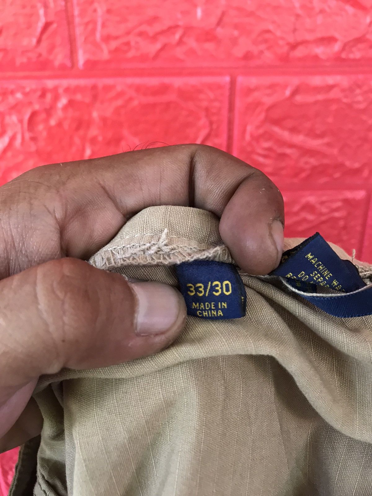 Polo Ralph Lauren × Vintage Polo Ralph Lauren Trousers Man’s Combat Tactical Cargo Pant Size US 36 / EU 52 - 23 Thumbnail