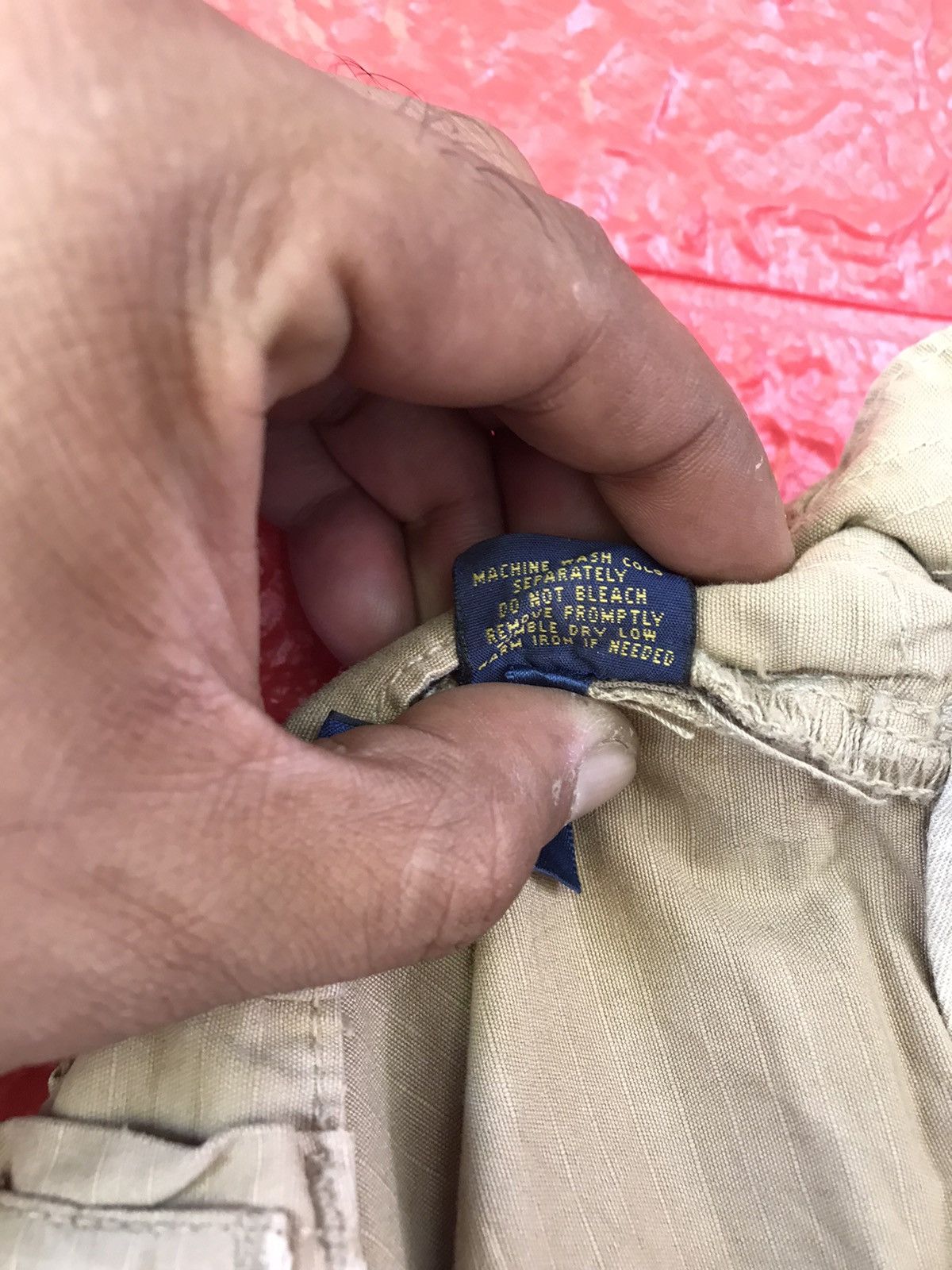 Polo Ralph Lauren × Vintage Polo Ralph Lauren Trousers Man’s Combat Tactical Cargo Pant Size US 36 / EU 52 - 22 Thumbnail