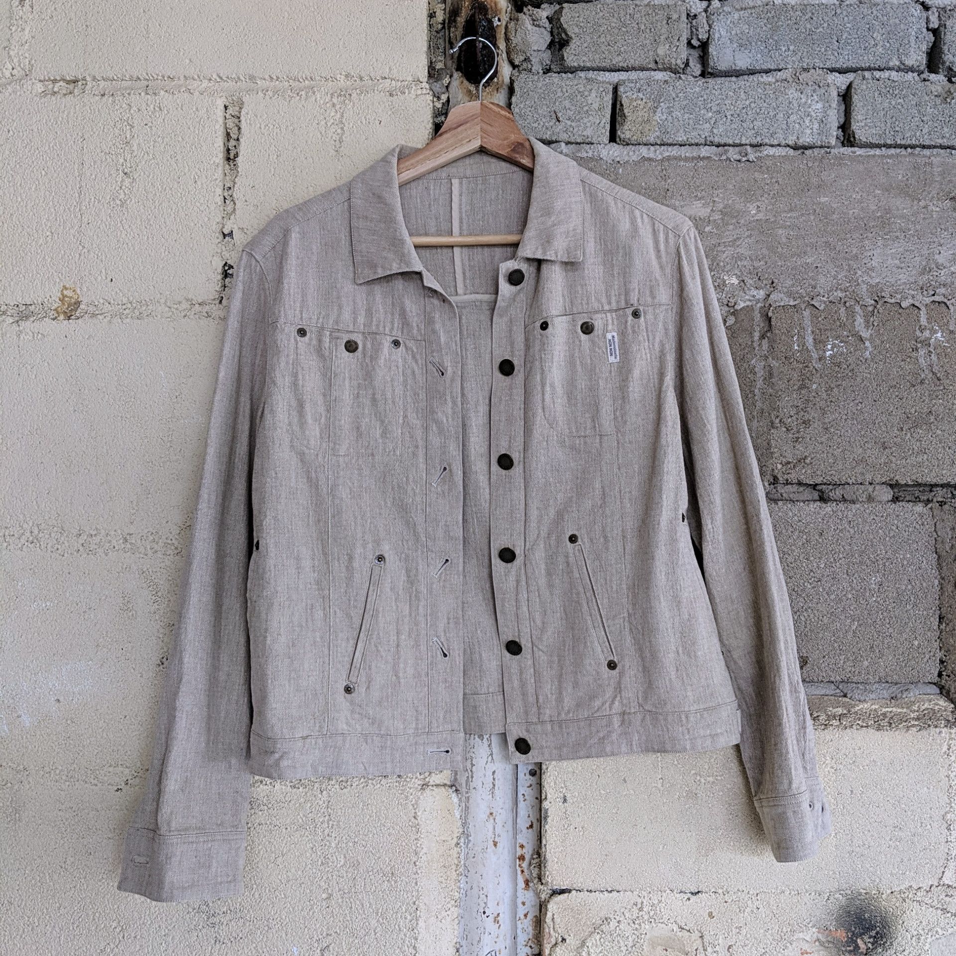 Vintage Mademoiselle Non Non Light Jacket Multipocket Jacket