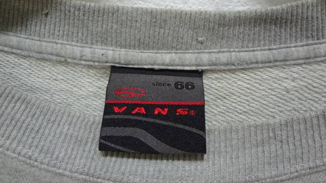 Vans × Vintage Vintage VansMFG 1966 Grey Sweatshirt – Old Skool Flavor Size US L / EU 52-54 / 3 - 3 Thumbnail