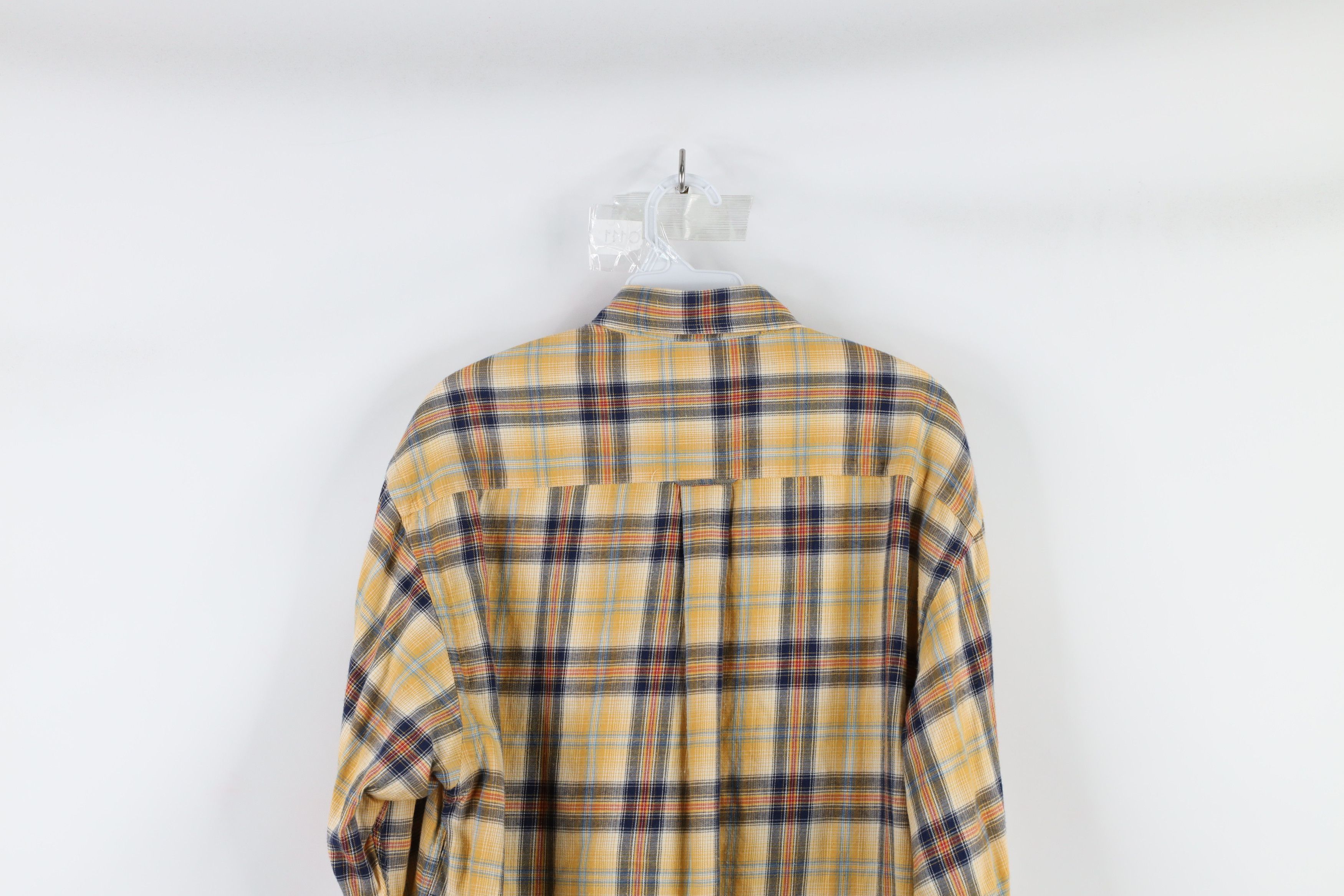 Vintage Vintage 90s Nautica Collared Button Shirt Plaid Cotton Size US M / EU 48-50 / 2 - 9 Thumbnail