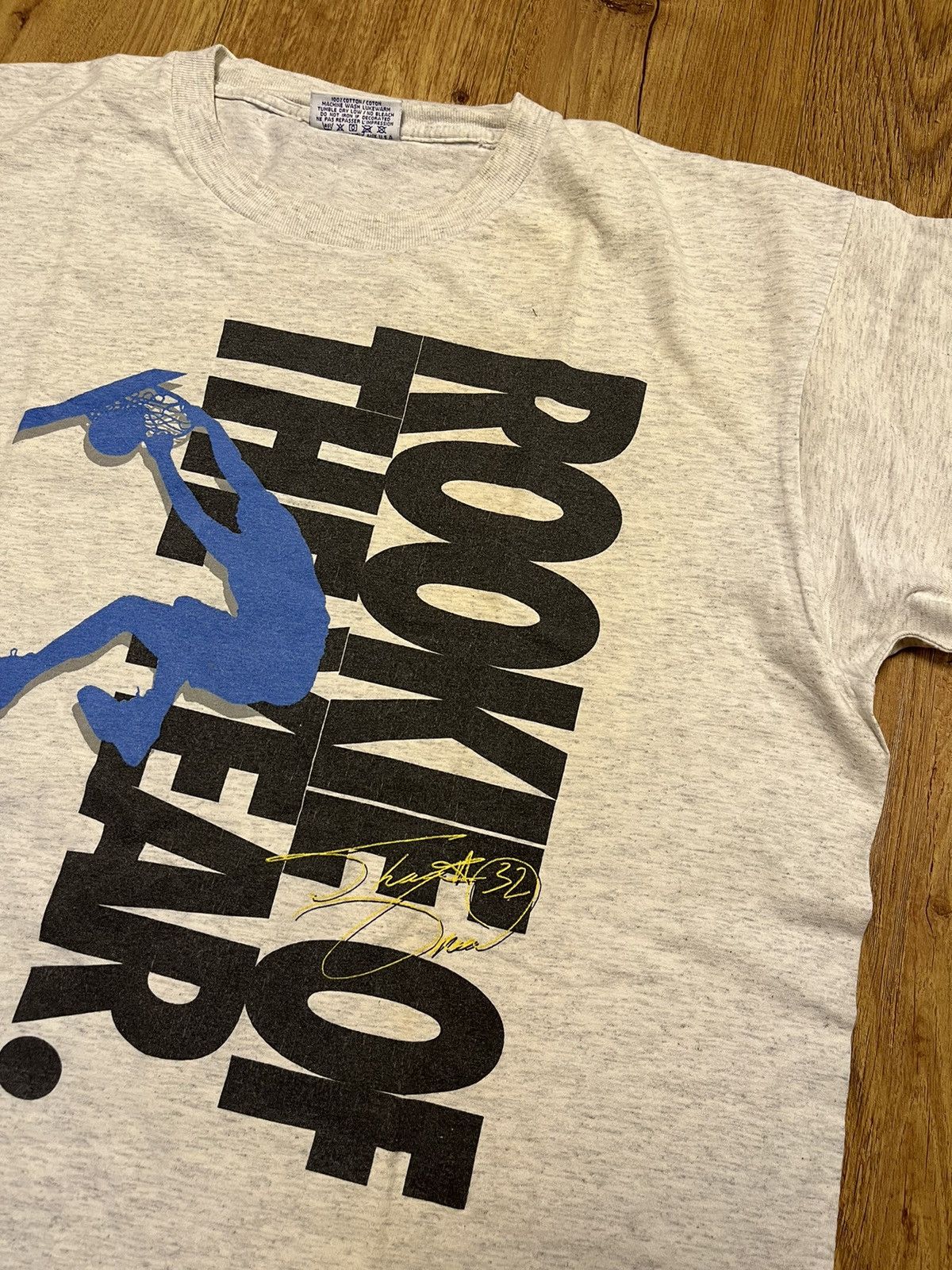 Reebok × Vintage Vintage Shaq Reebok Rookie of the Year Shirt 1992/93 Size US XL / EU 56 / 4 - 2 Thumbnail
